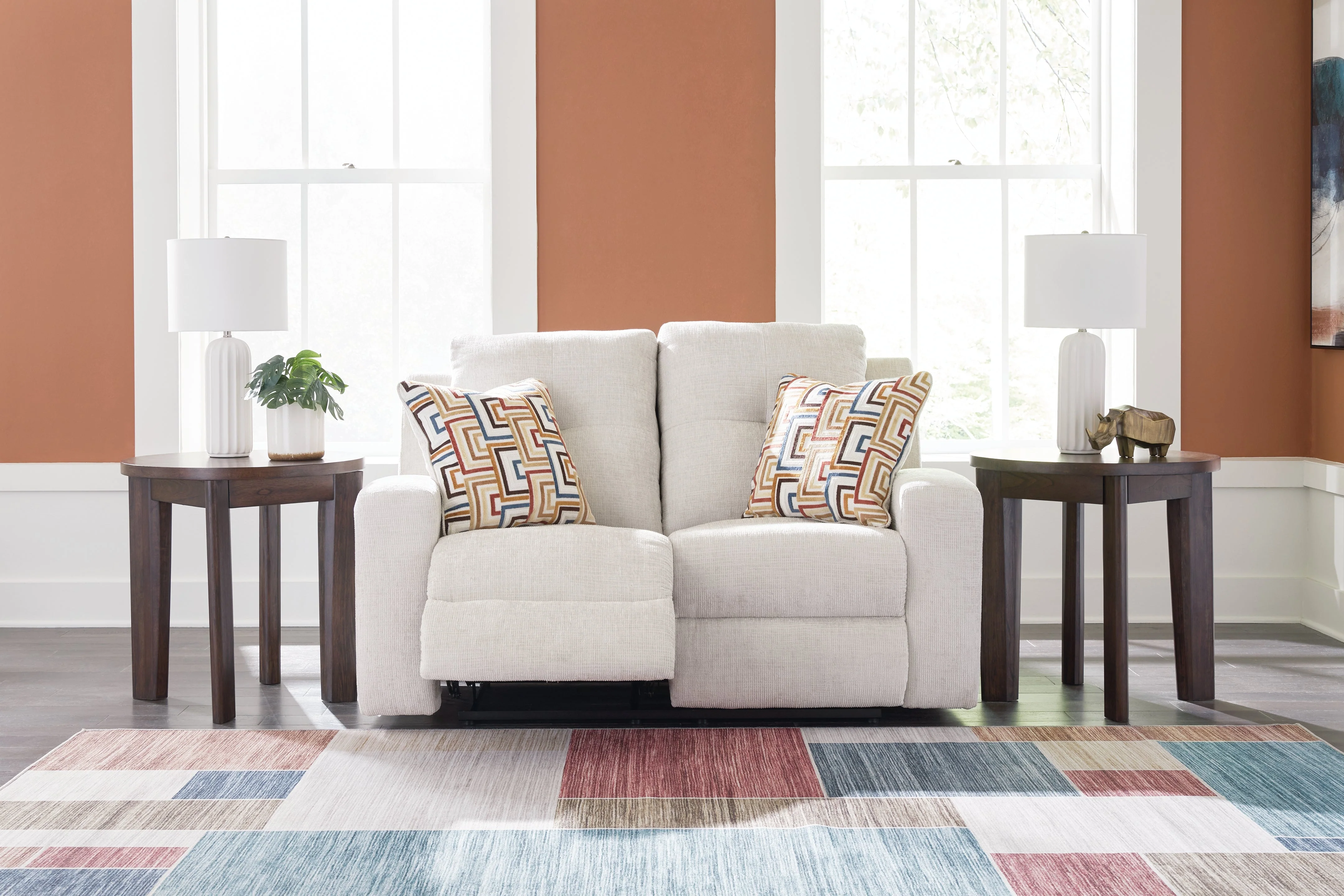 Danum Stone Reclining Loveseat (Online Special Price) - Image 7