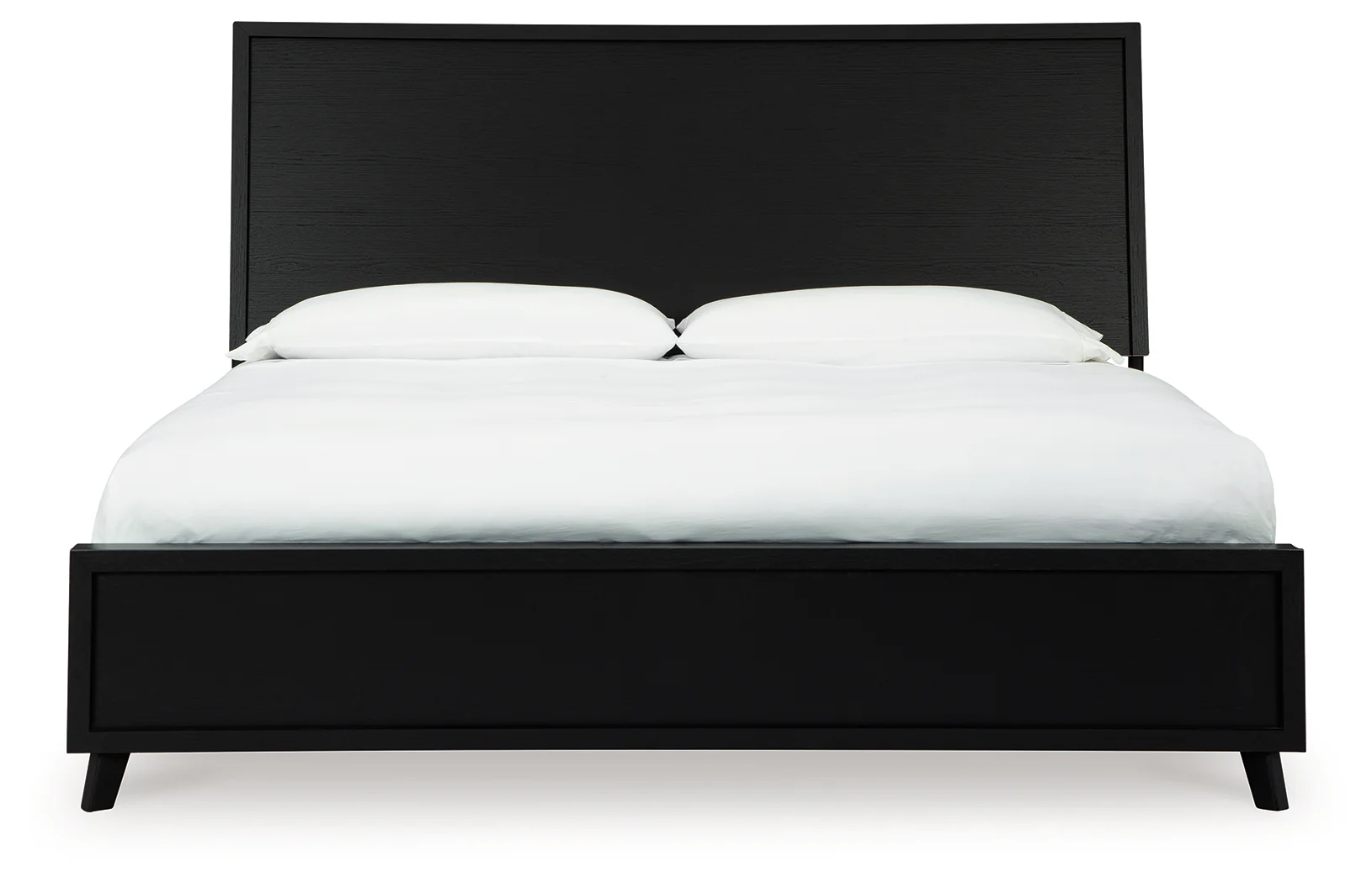 Danziar Black King Panel Bedroom Set with Dresser, Mirror and Nightstand - Image 5