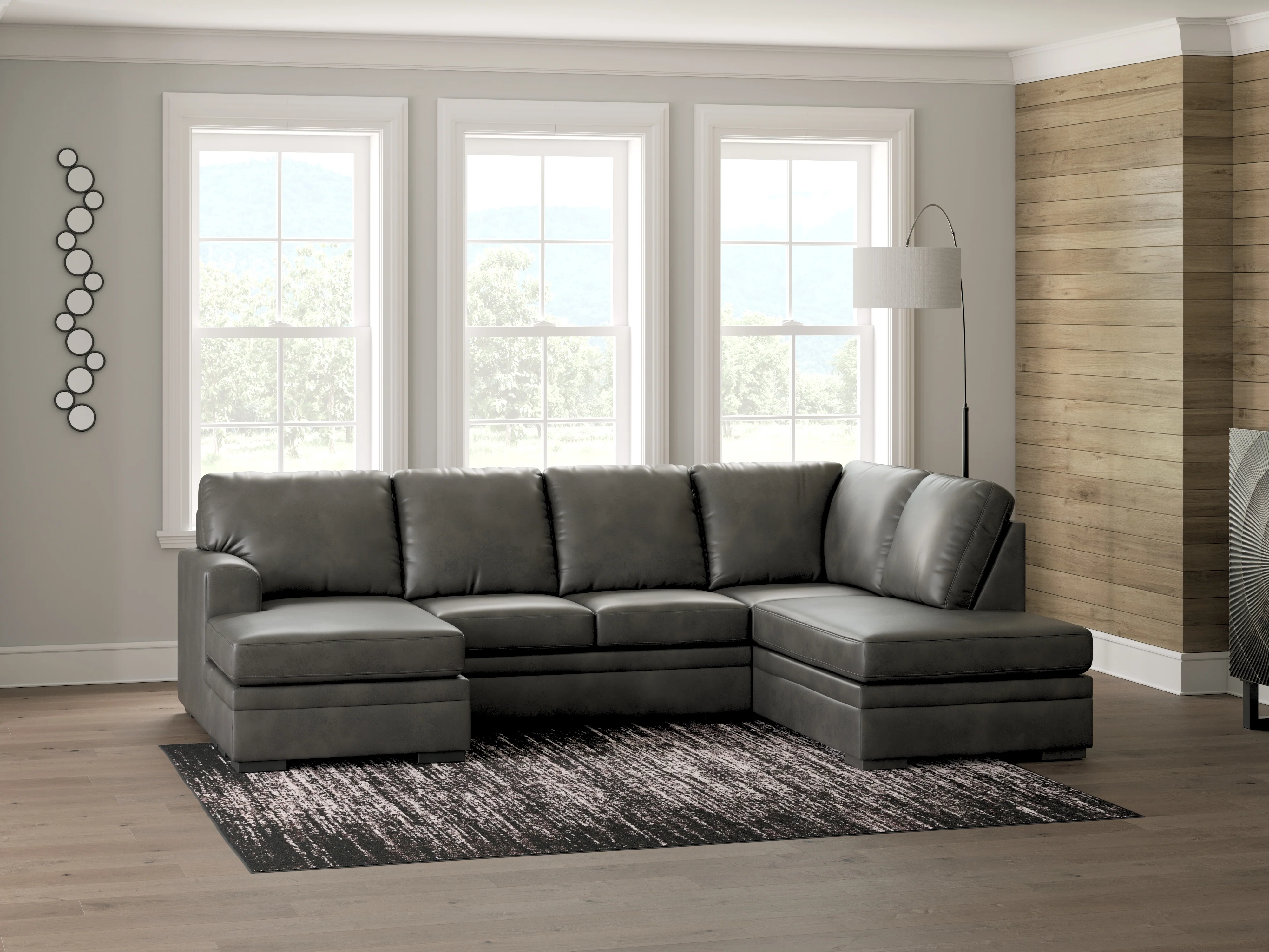 Dara Park Shadow 2-Piece Sectional with Chaise - Image 2