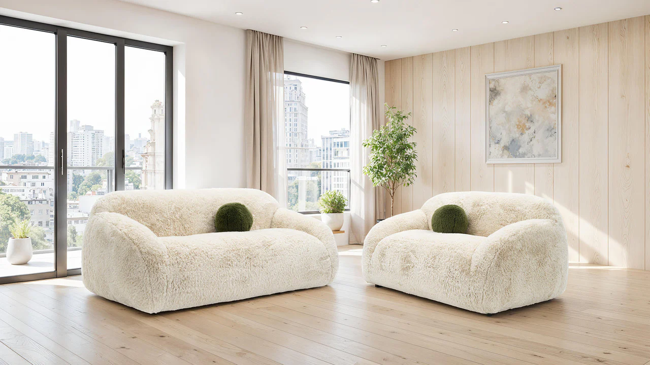 Darwen Sand Loveseat - Image 2