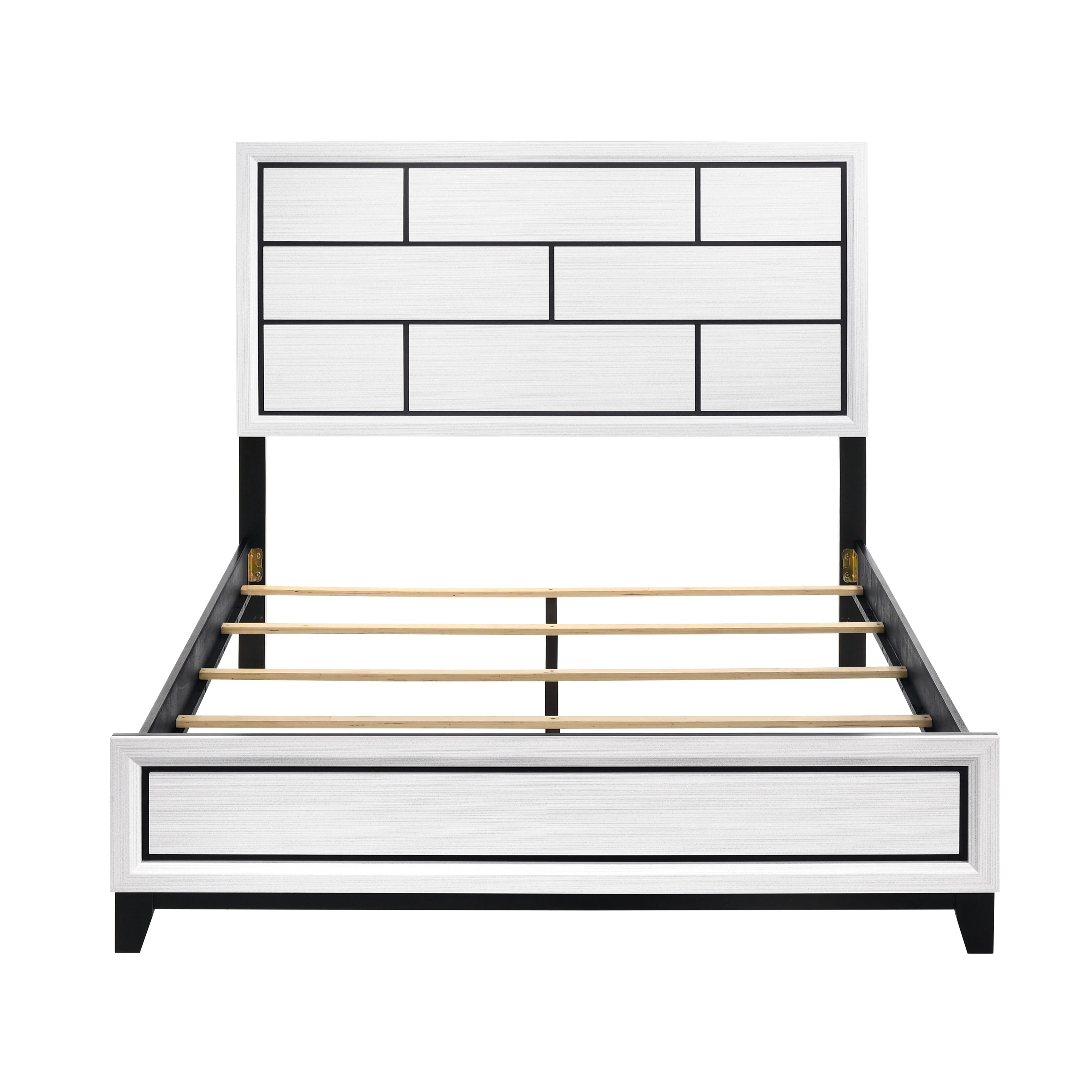 Davi White 4-Piece Queen Bedroom Set - Image 3