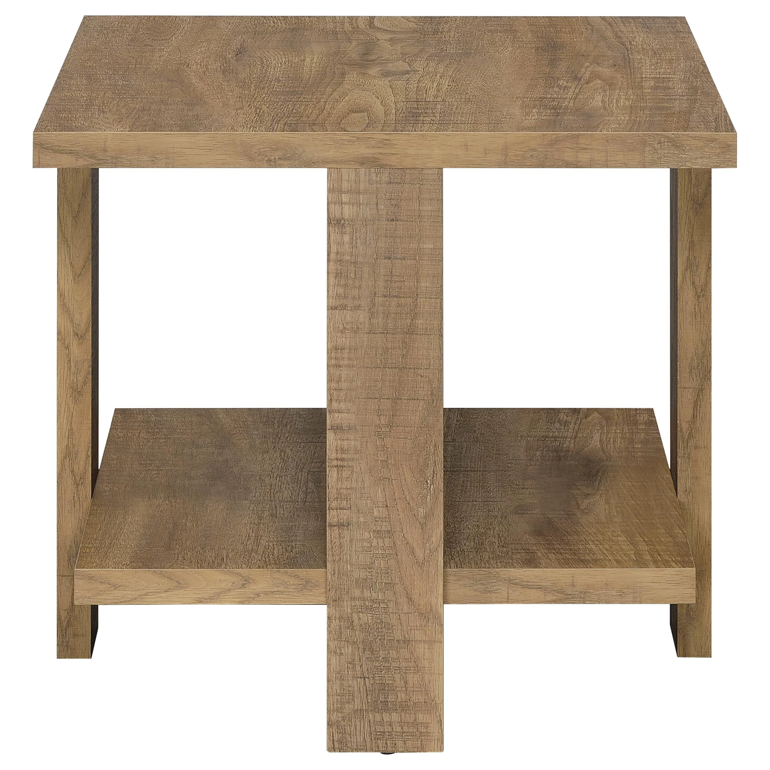 Dawn Mango Brown 3-piece Round Coffee and End Table Set - Image 5