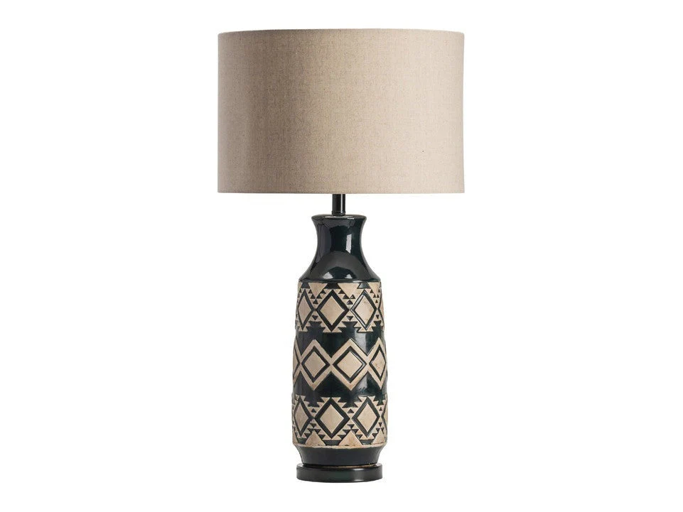 Decker Tan/Gold Table Lamp (Set of 2)