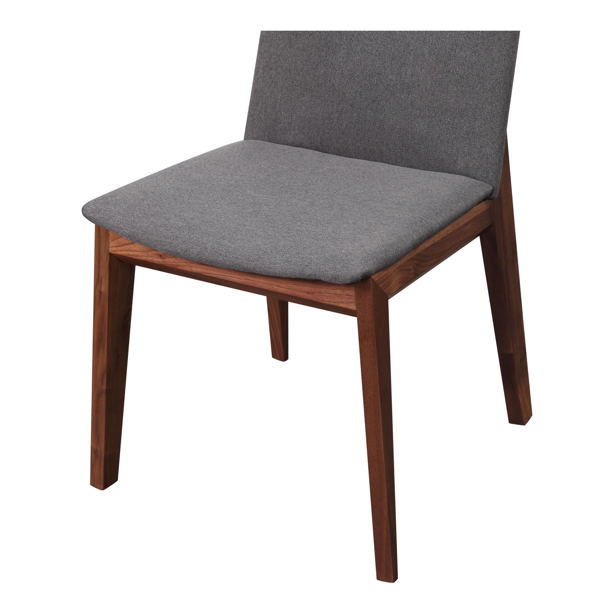 Deco Dark Grey/Natural Walnut Dining Chair (Set of 2) - Image 7