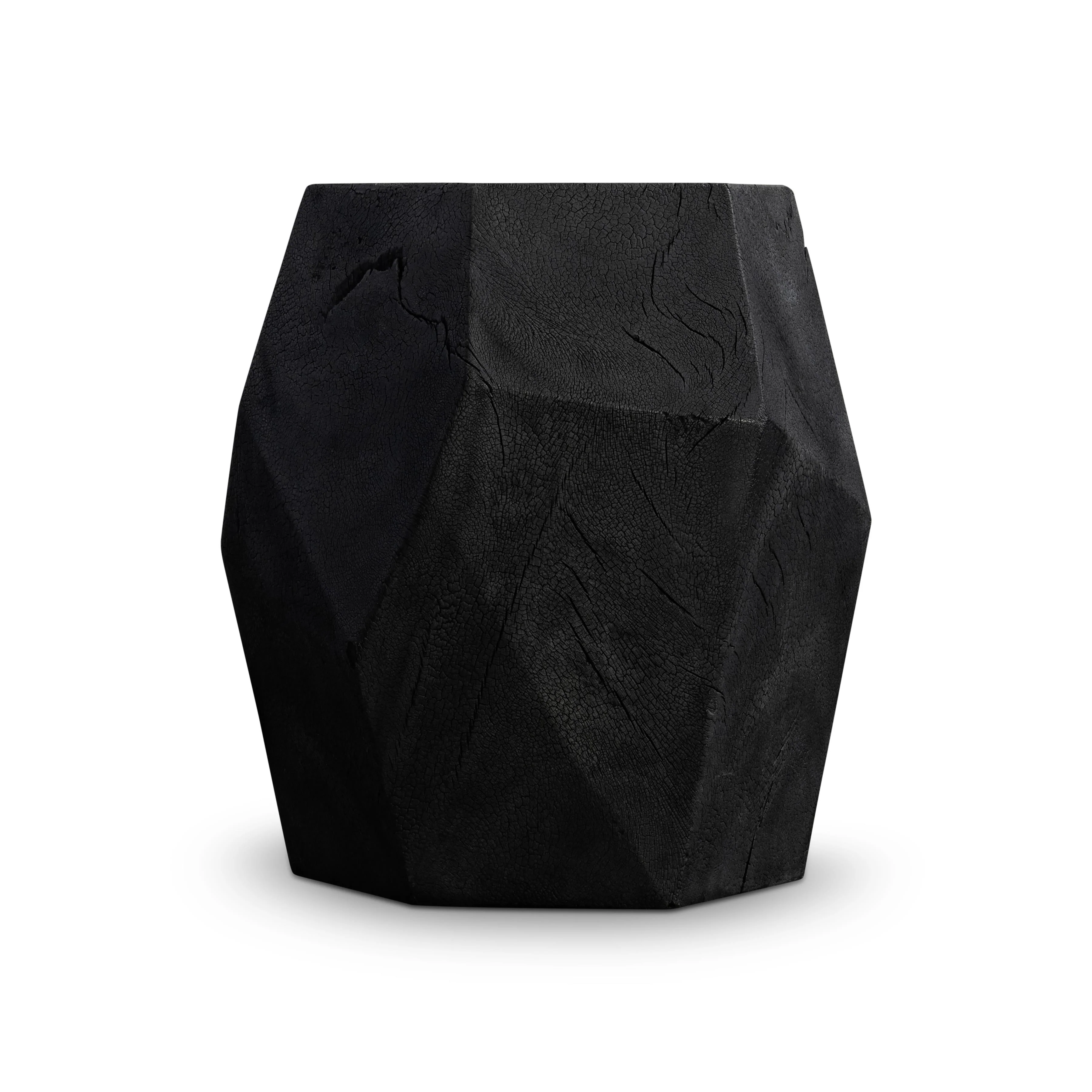 Dee Black Burn Accent Table - Image 3