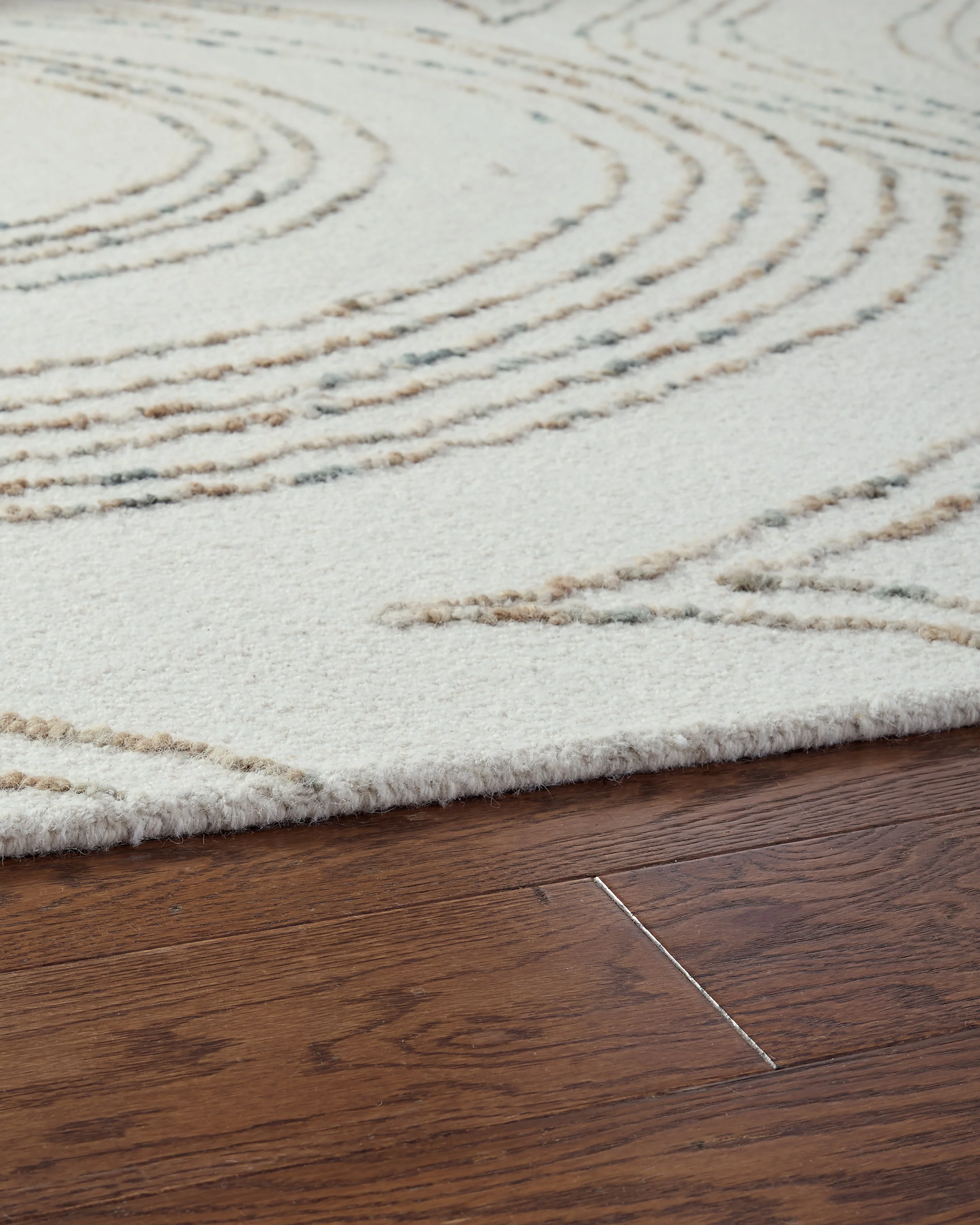 Deenbury Ivory/Green/Brown Large Rug (Online Special Price) - Image 3