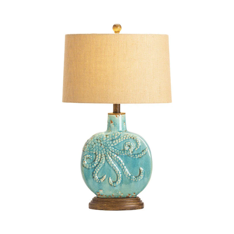 Deep Ocean Blue Table Lamp (Set of 2) - Image 6