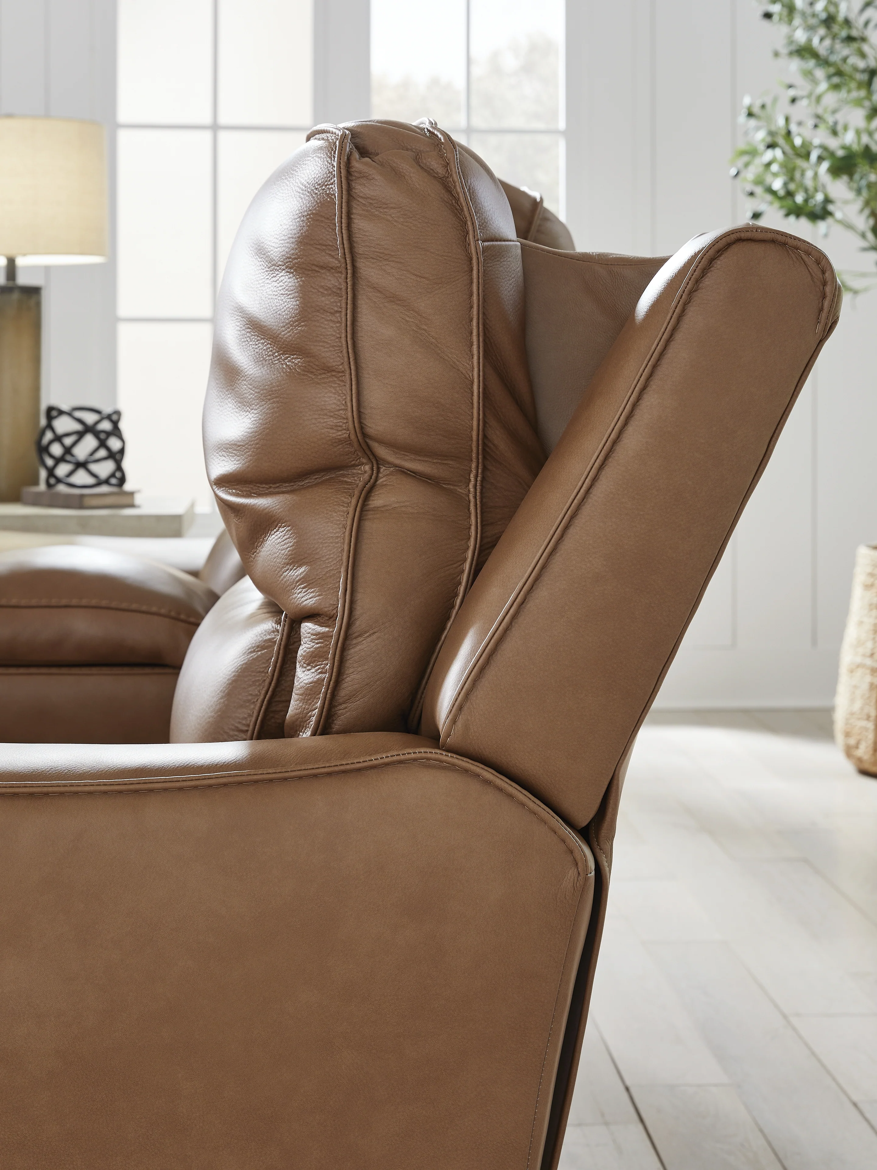 DeepWakes Caramel Power Recliner/ADJ Headrest - Image 6