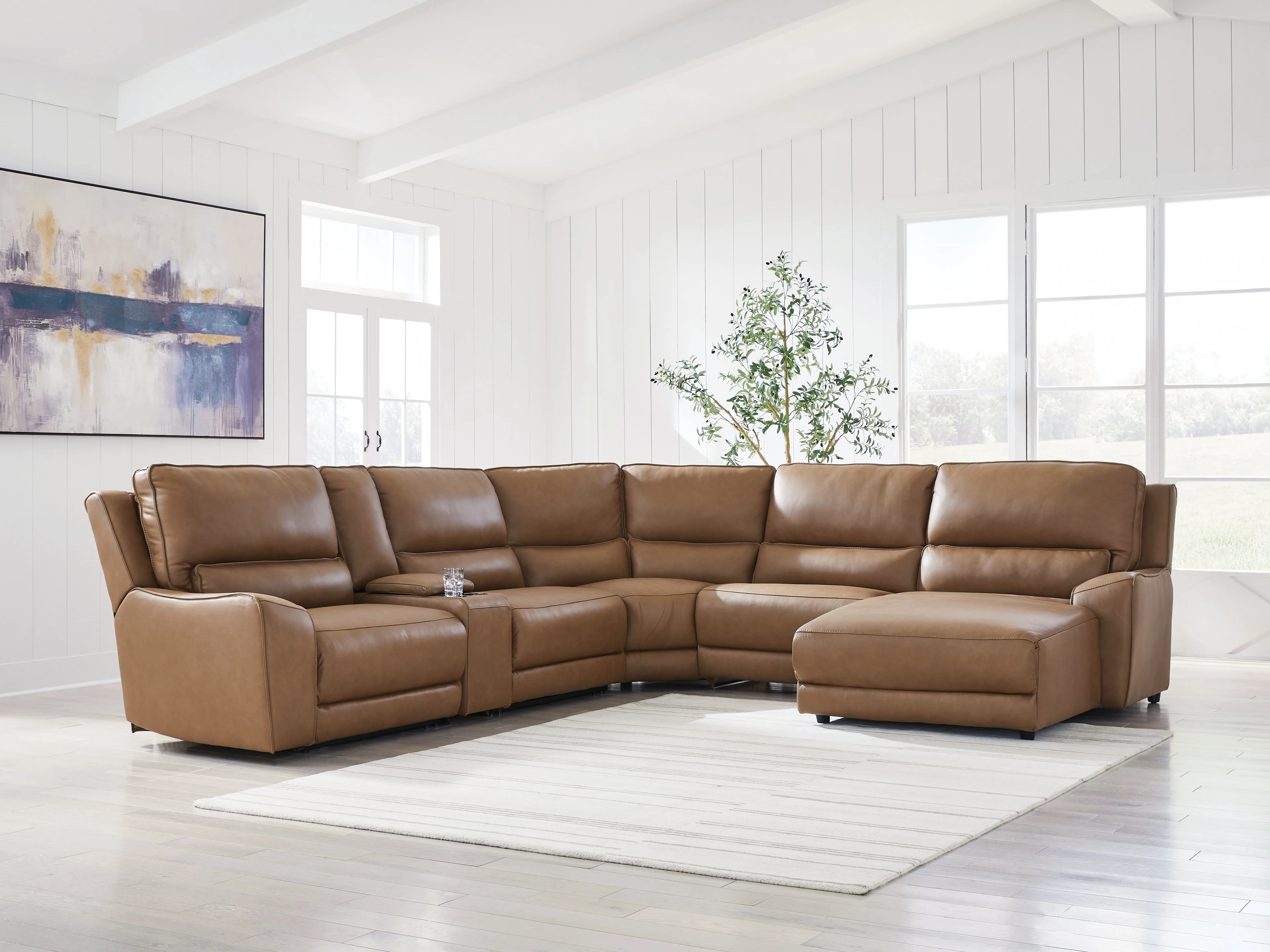 DeepWakes Leather Sectional - Image 18