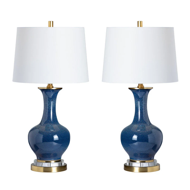 Delaney Blue/Gold Table Lamp (Set of 2) - Image 3