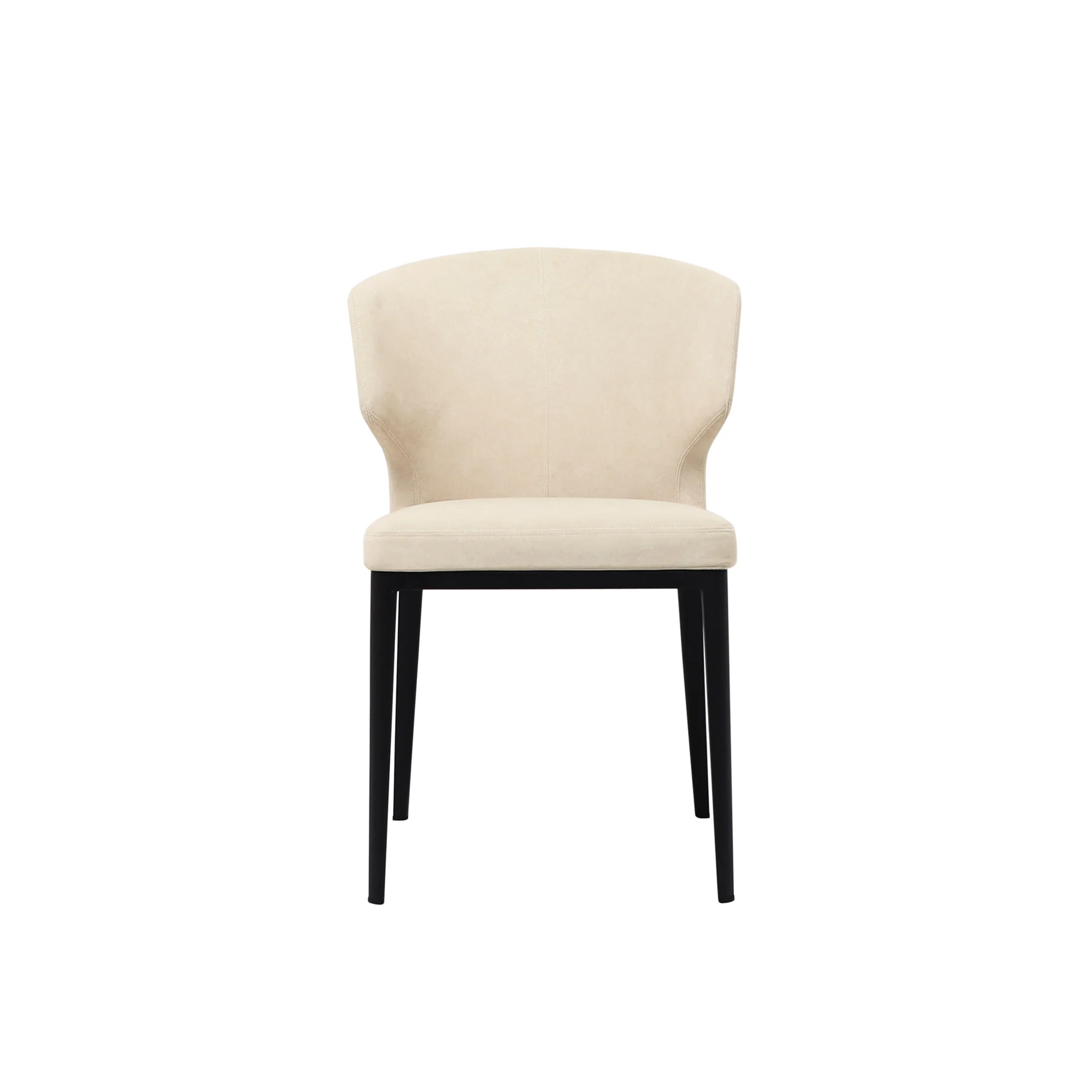 Delaney Warm Beige Dining Chair (Set of 2) - Image 4