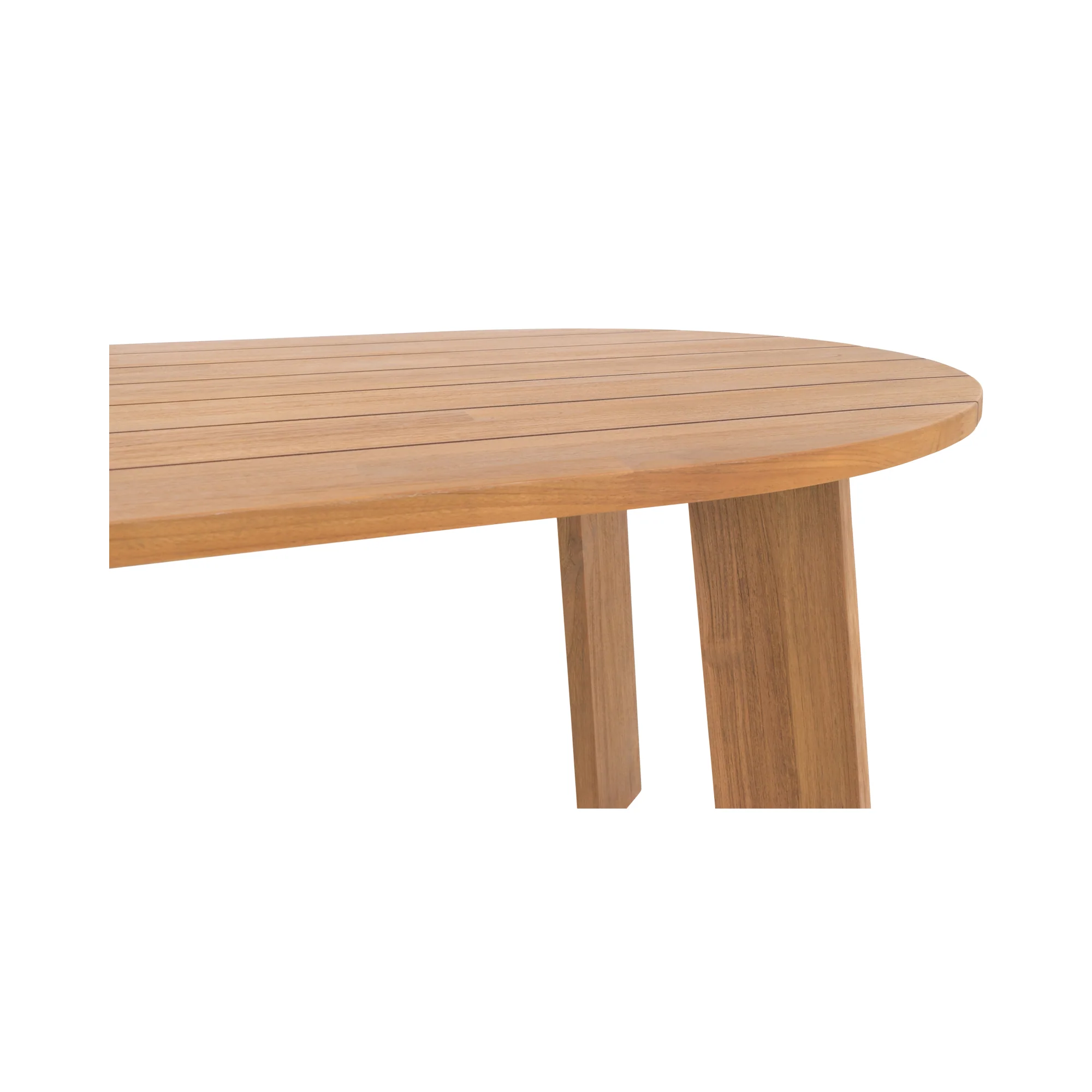 Delta Natural Oval Outdoor Dining Table - Image 6