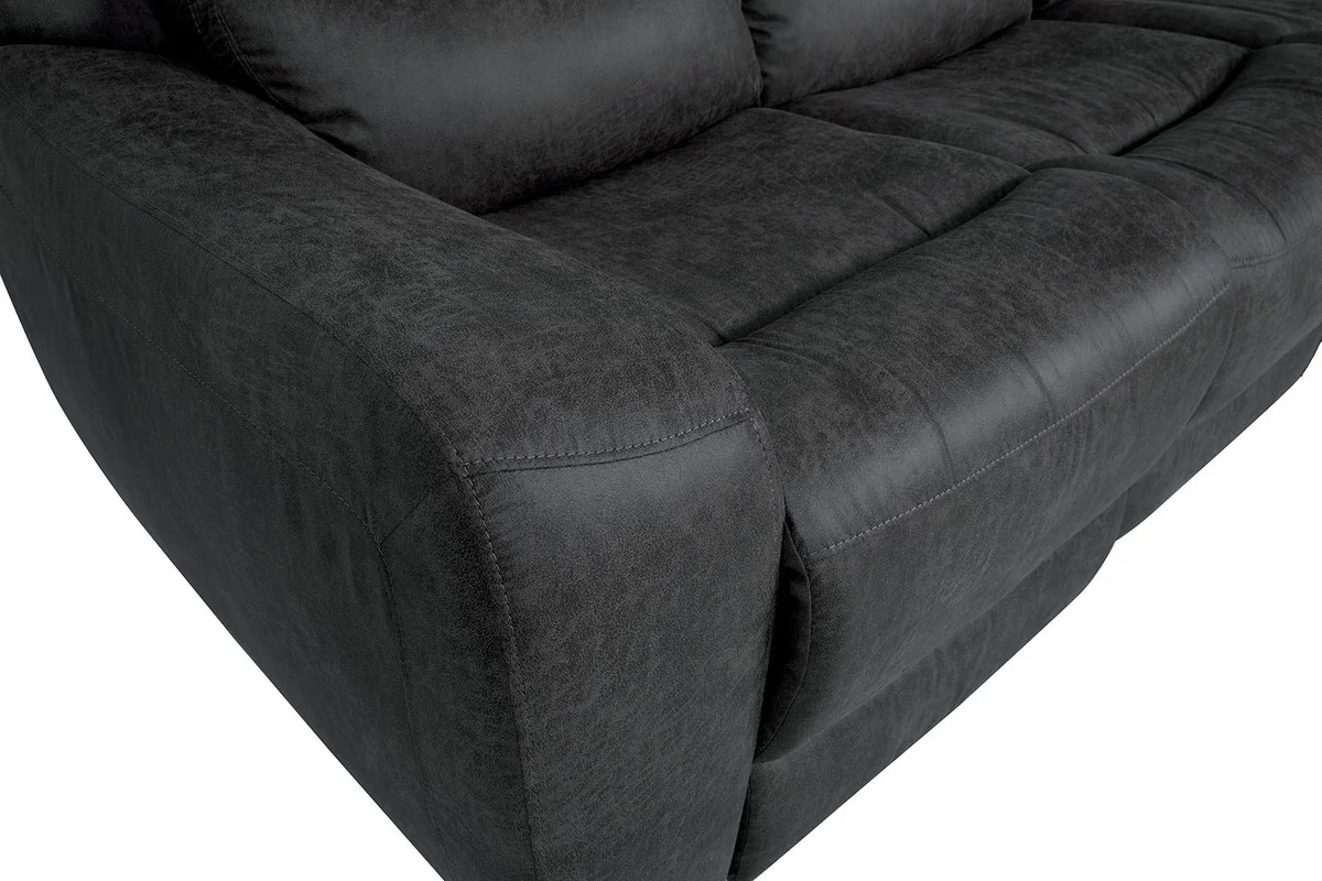 Demetrius Dark Gray Power Loveseat - Image 3
