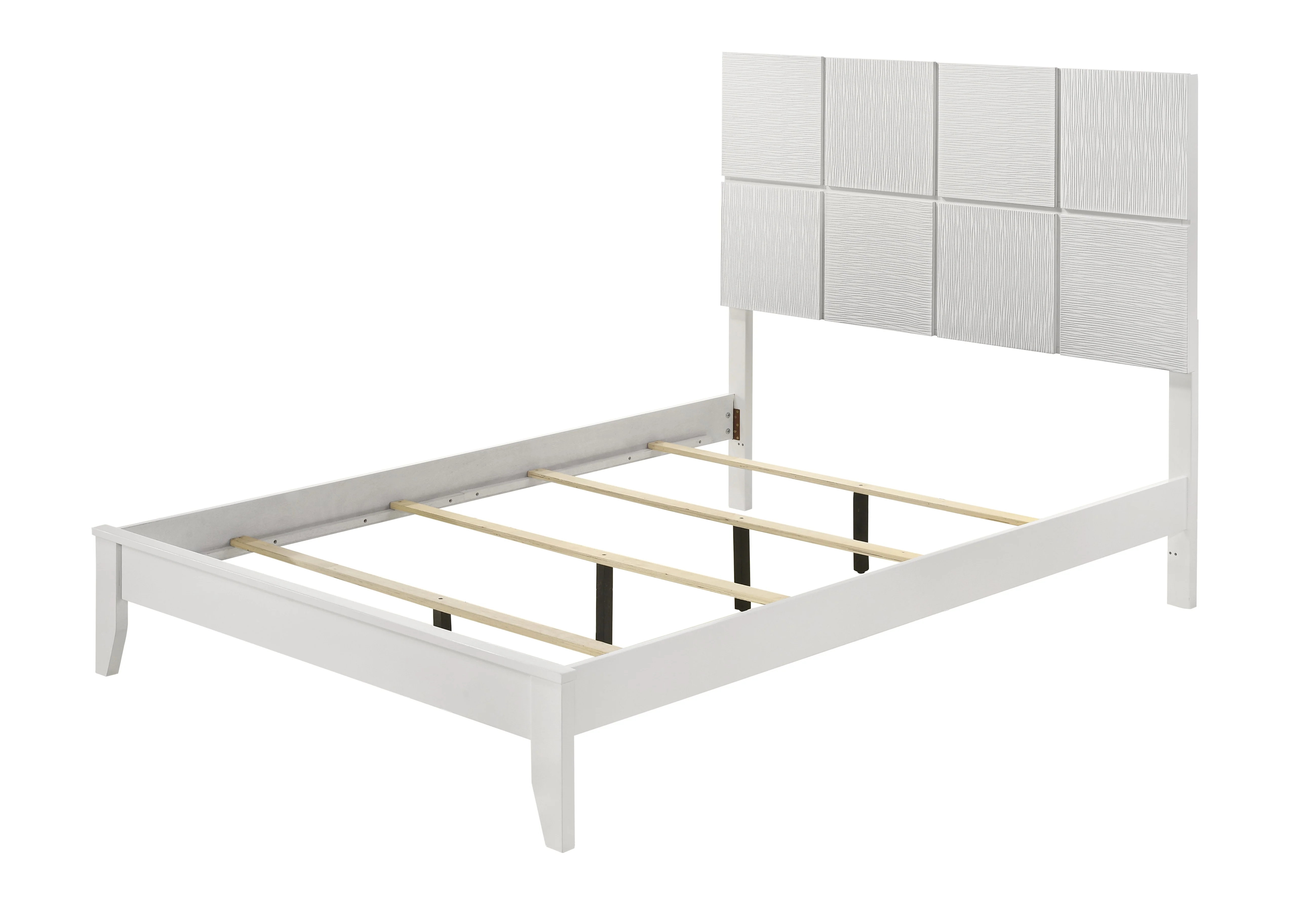 Denker White Full Panel Youth Bedroom Set - Image 3