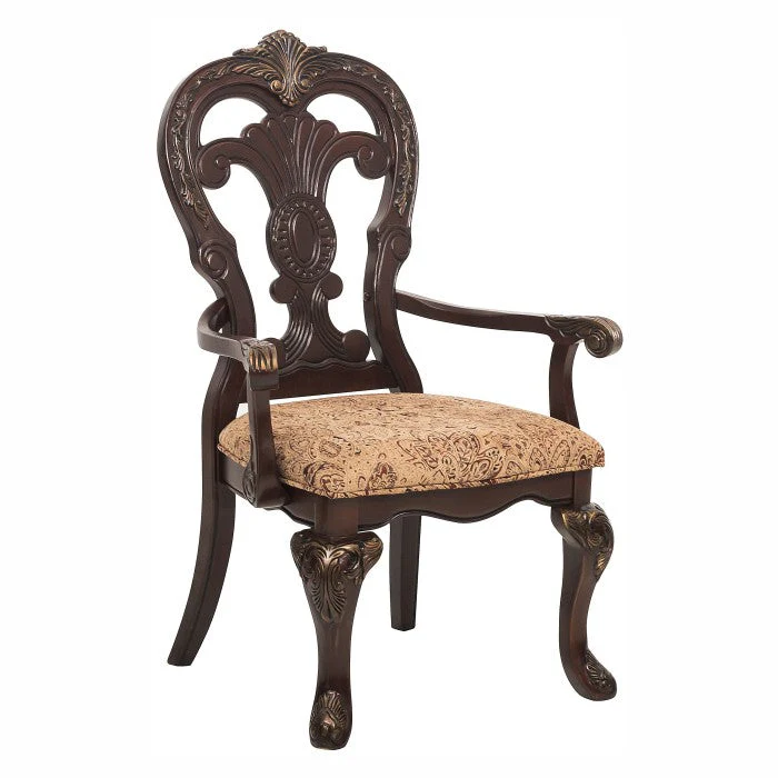 Deryn Park Cherry Arm Chair (Set of 2) - Image 8