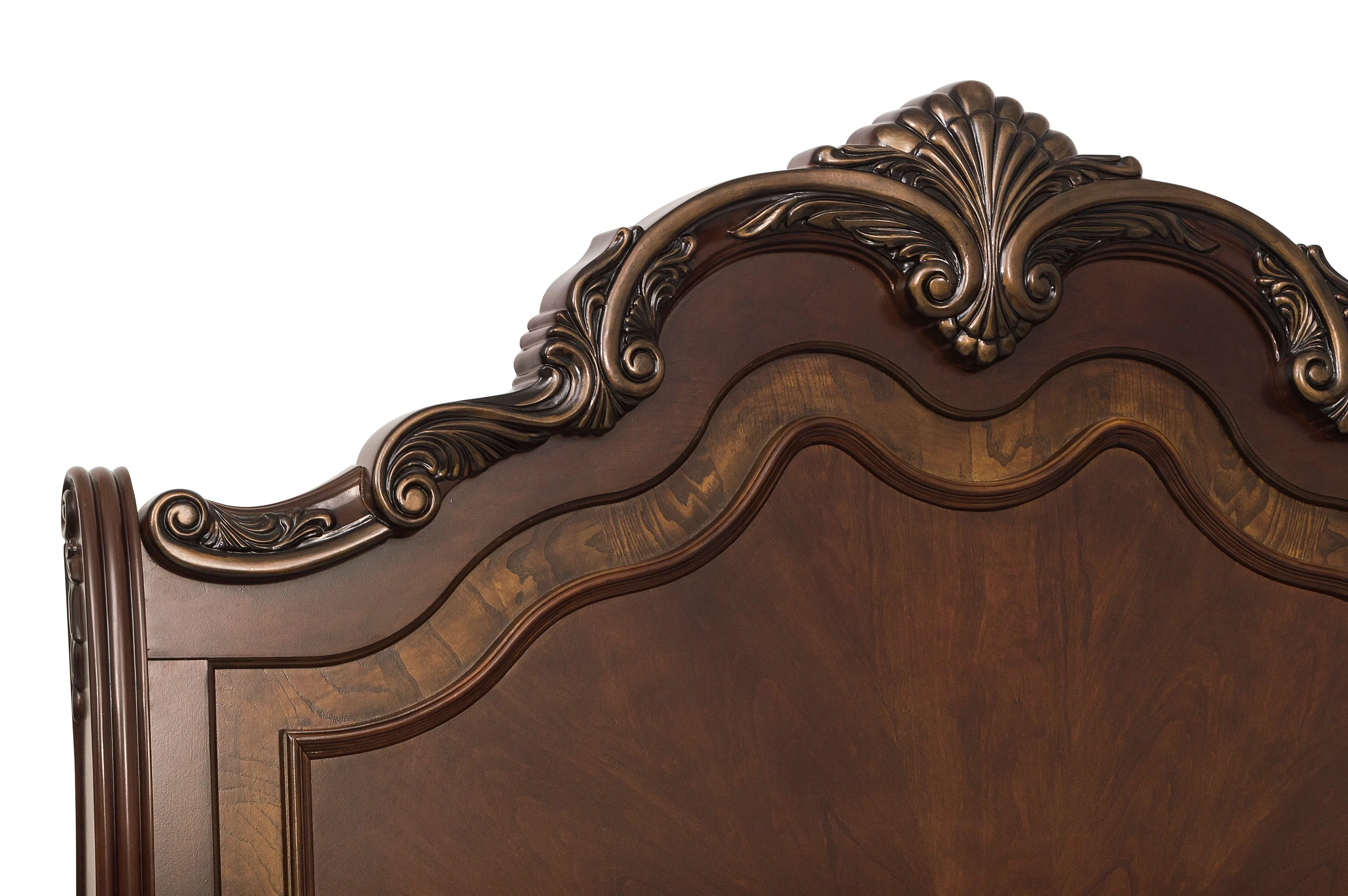 Deryn Park Cherry Eastern King Sleigh Bed - Image 3