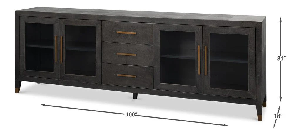 Desmond Grey Sideboard - Image 12