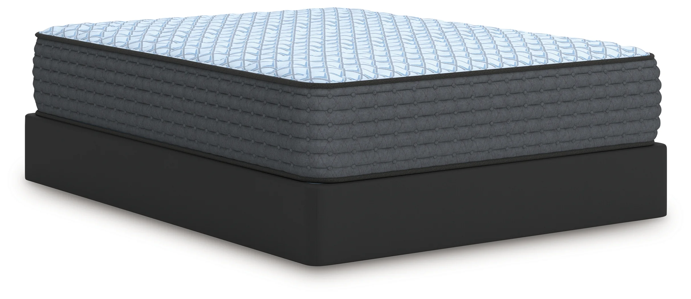 Destin Cove Firm Blue Hybrid Queen Mattress - Image 7