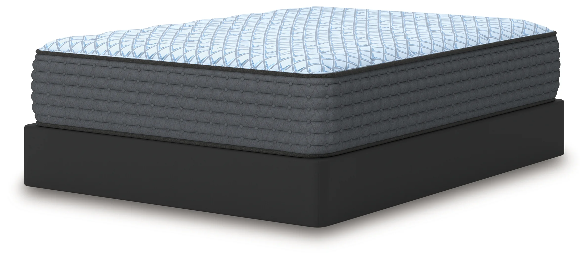 Destin Cove Plush Blue Hybrid California King Mattress - Image 6