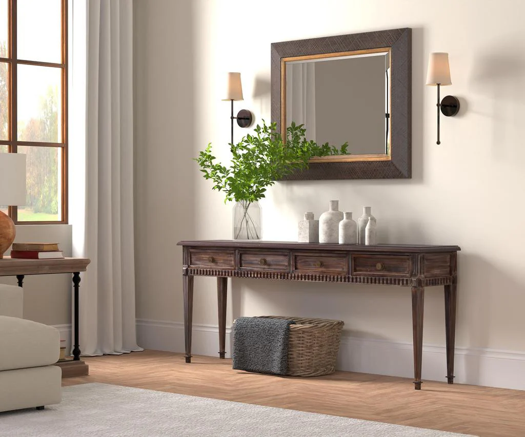 Details Brown Console Table - Image 2
