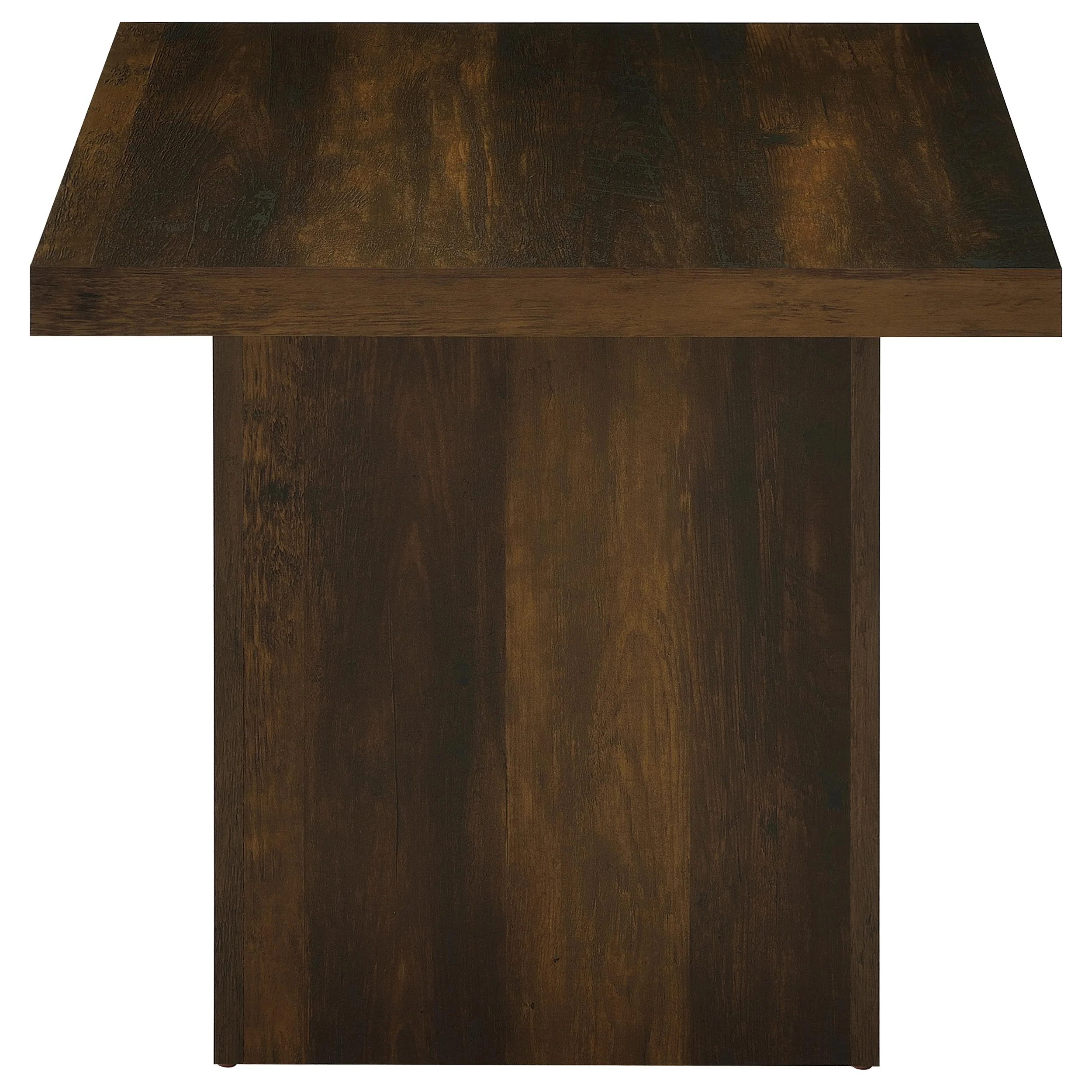 Devar Dark Pine 2-piece Square Coffee and End Table Set - Image 6
