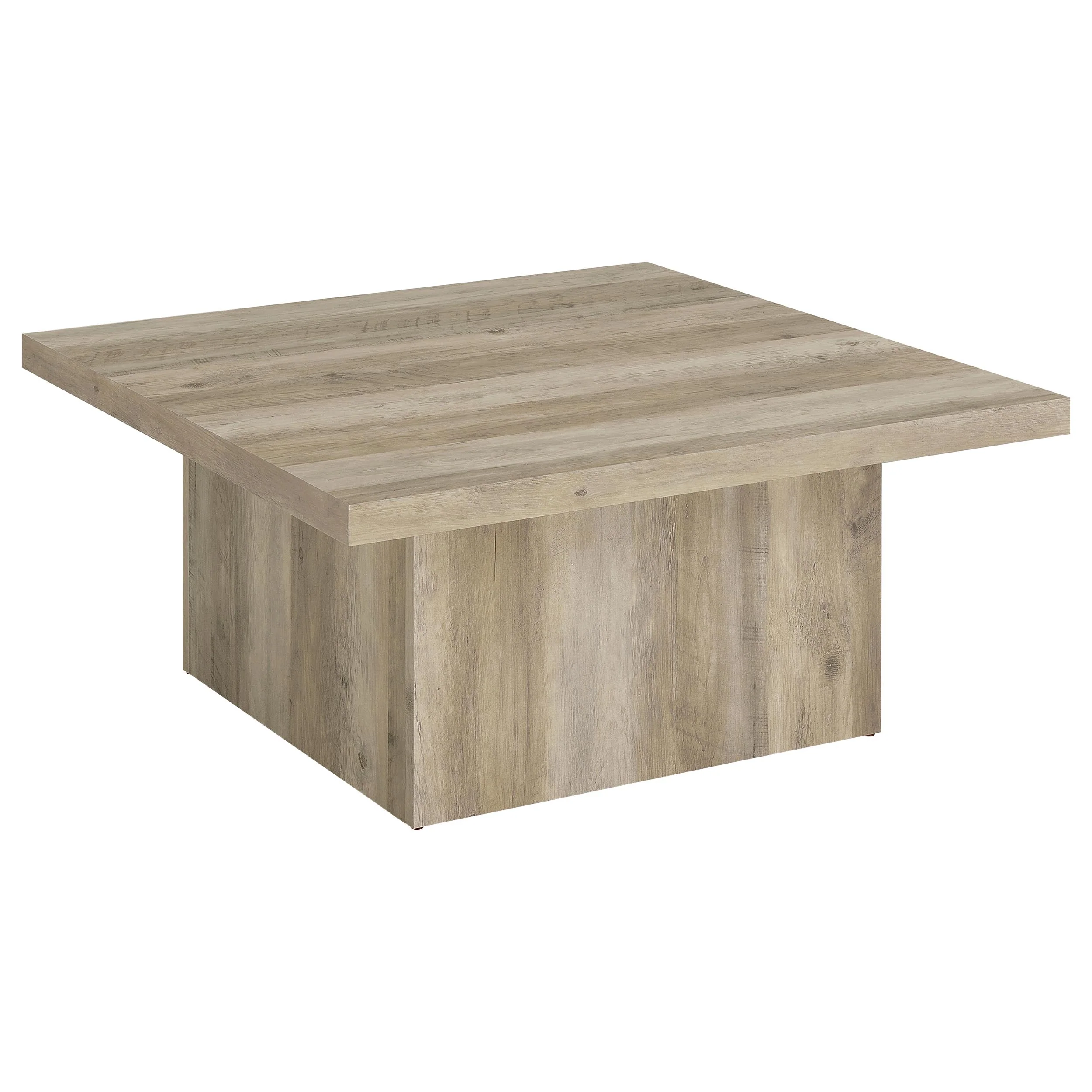 Devar Distressed Pine 2-piece Square Coffee End Table Set - Image 8