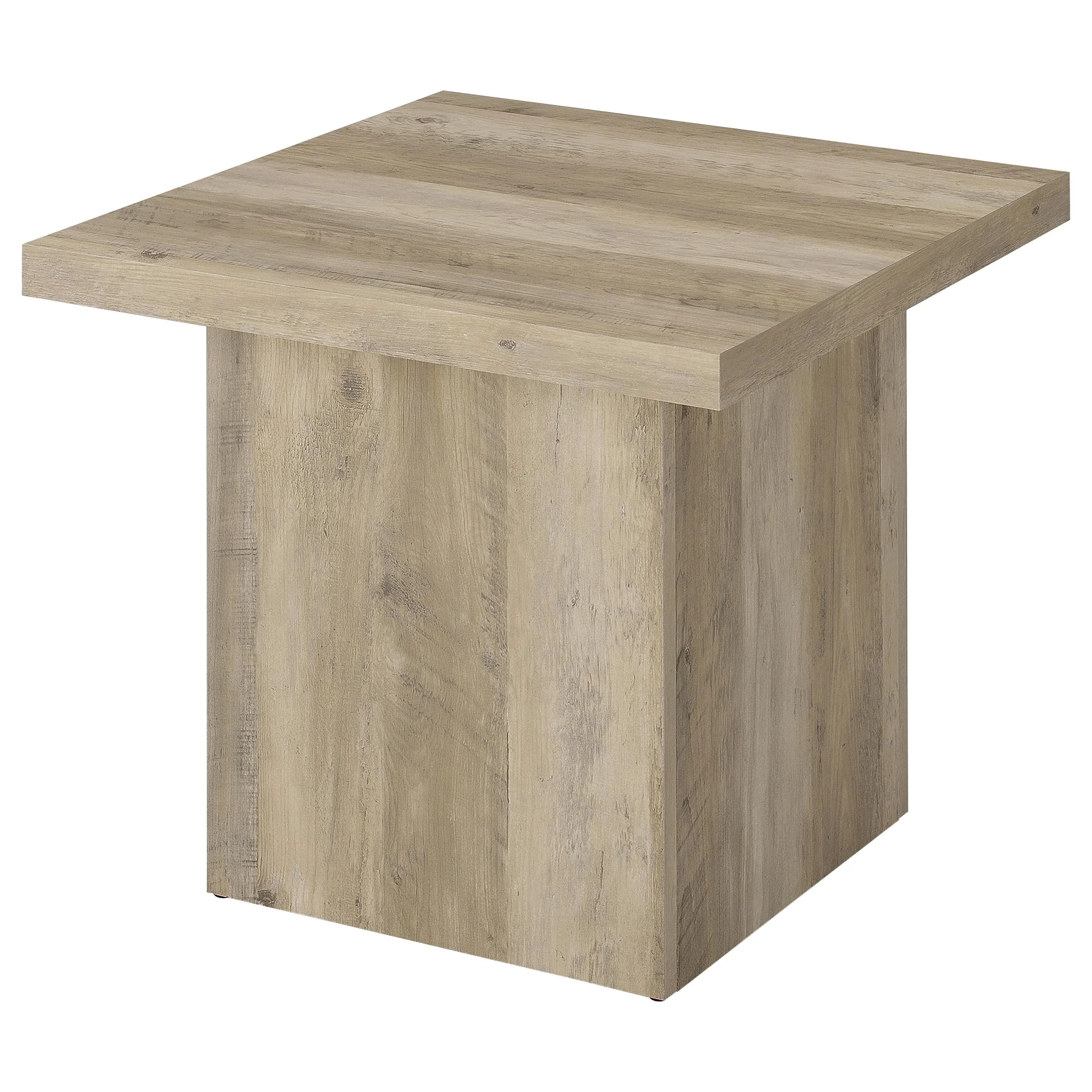 Devar Distressed Pine 3-piece Square Coffee End Table Set - Image 5