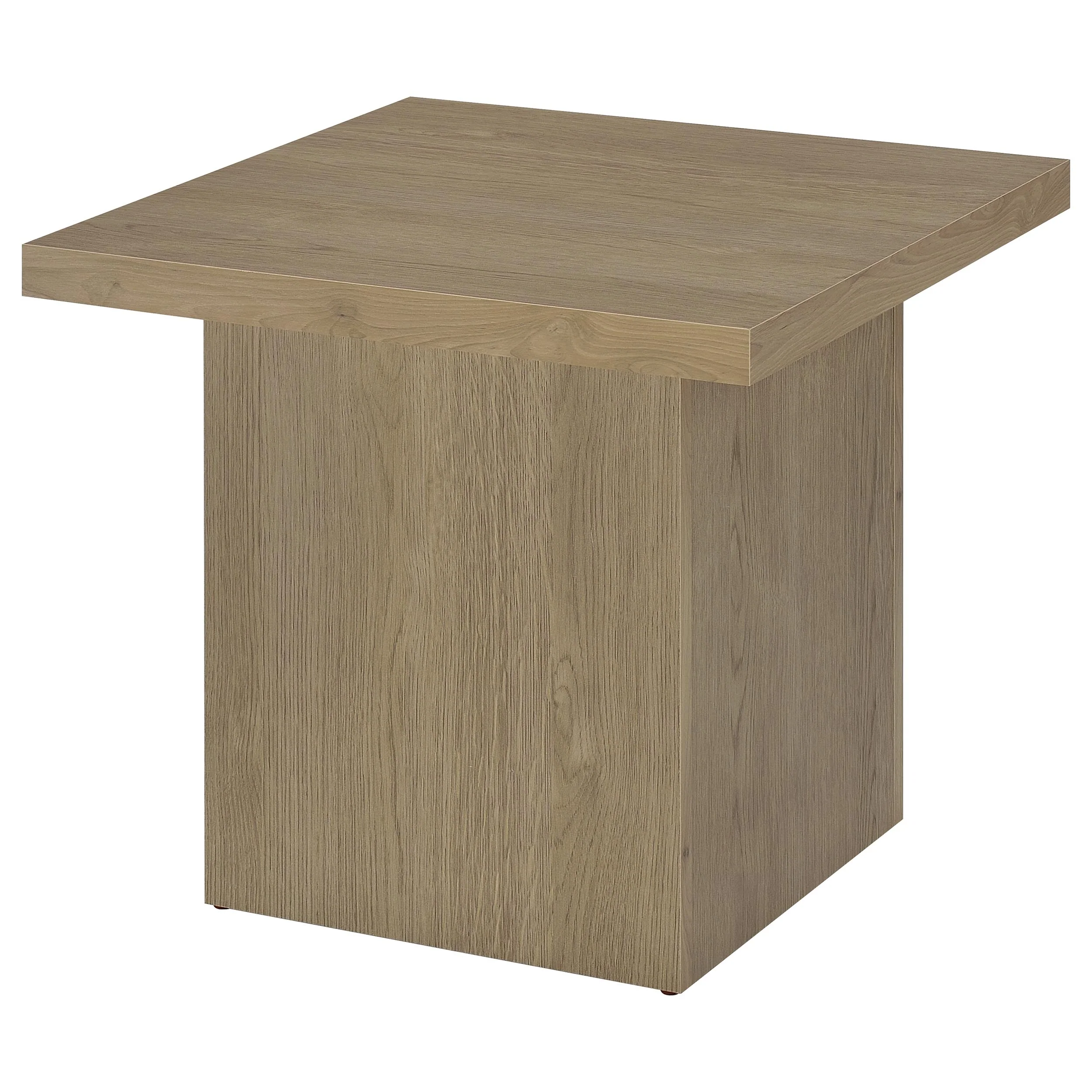 Devar Latte 2-piece Square Cocktail Coffee End Table Set - Image 5