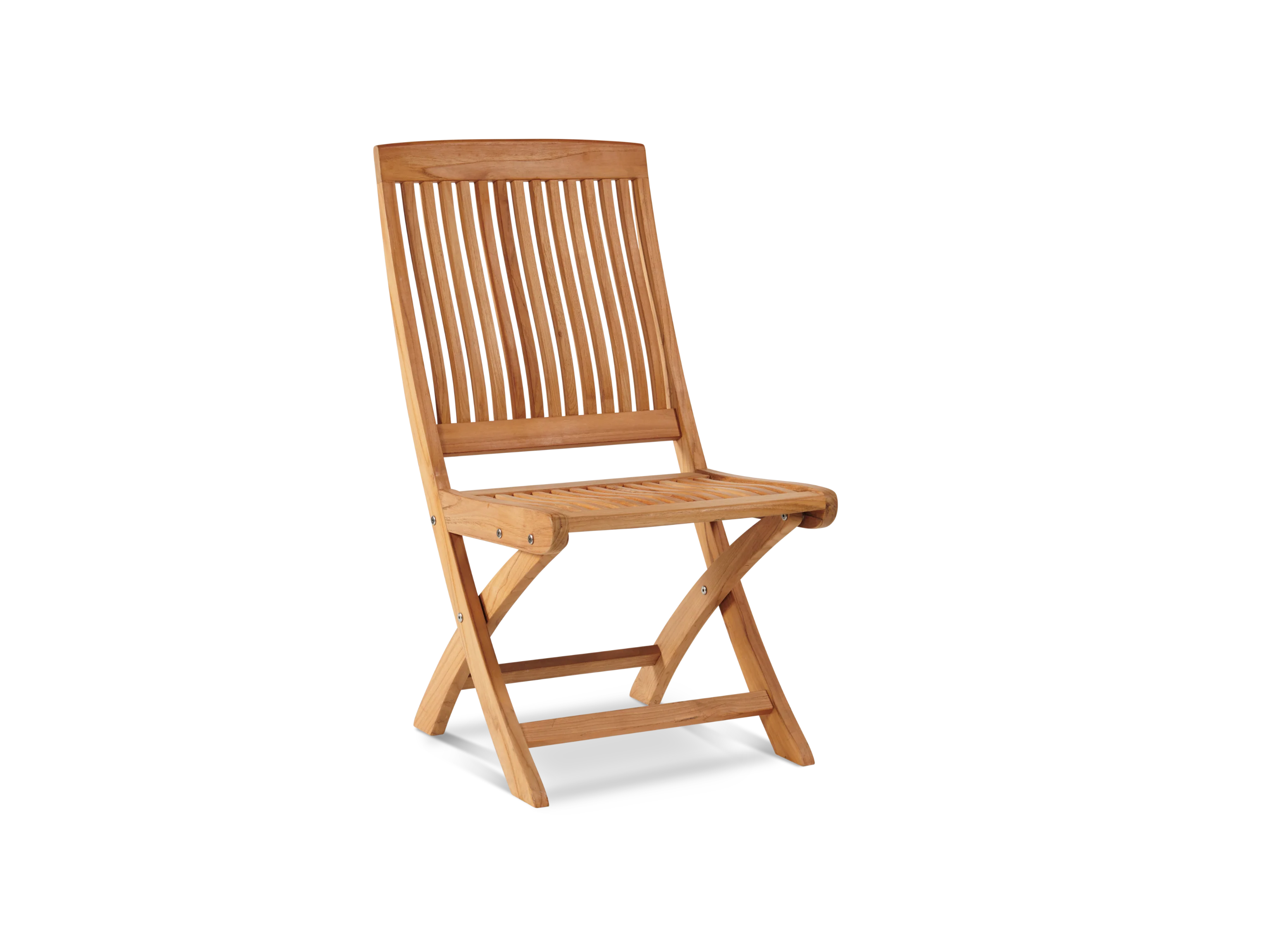 Devon 9-Piece Rectangular Teak Outdoor Family Dining Set with Extendable Table and Folding Chairs - Image 8