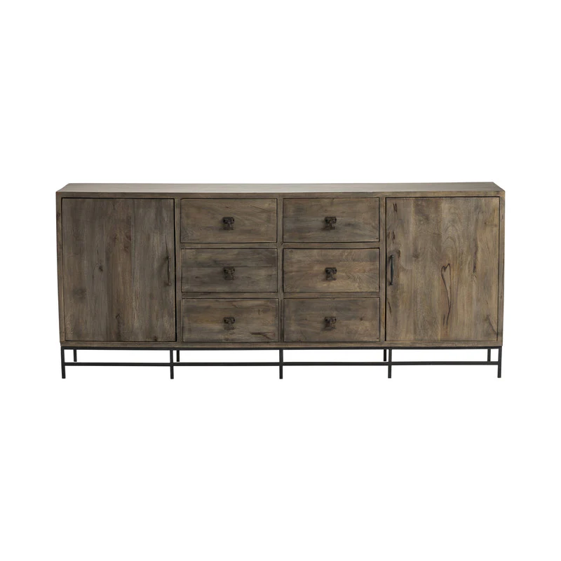 Devonshire Brown/Black Sideboard - Image 5