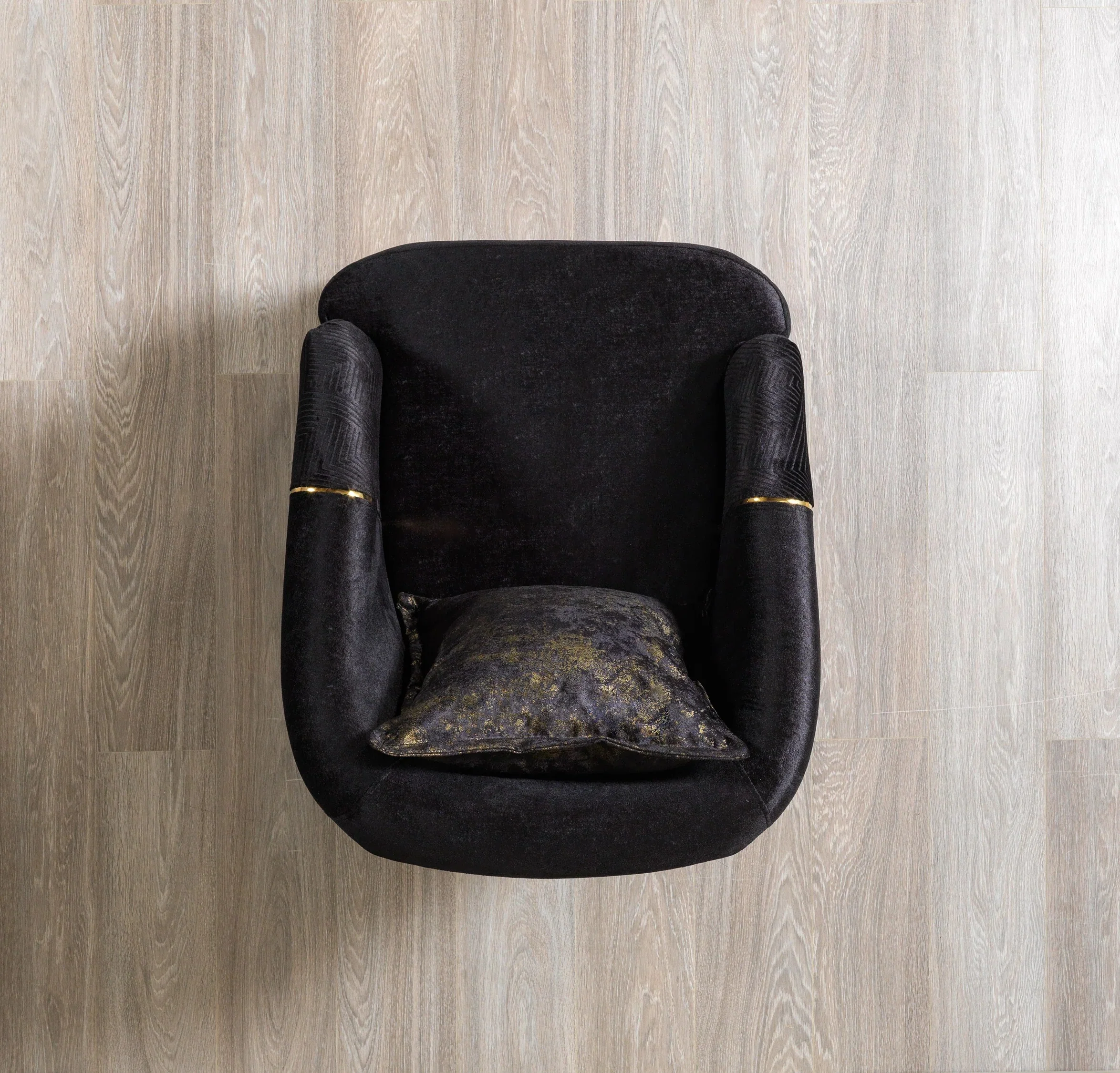 Diamond Black Chair - Image 2