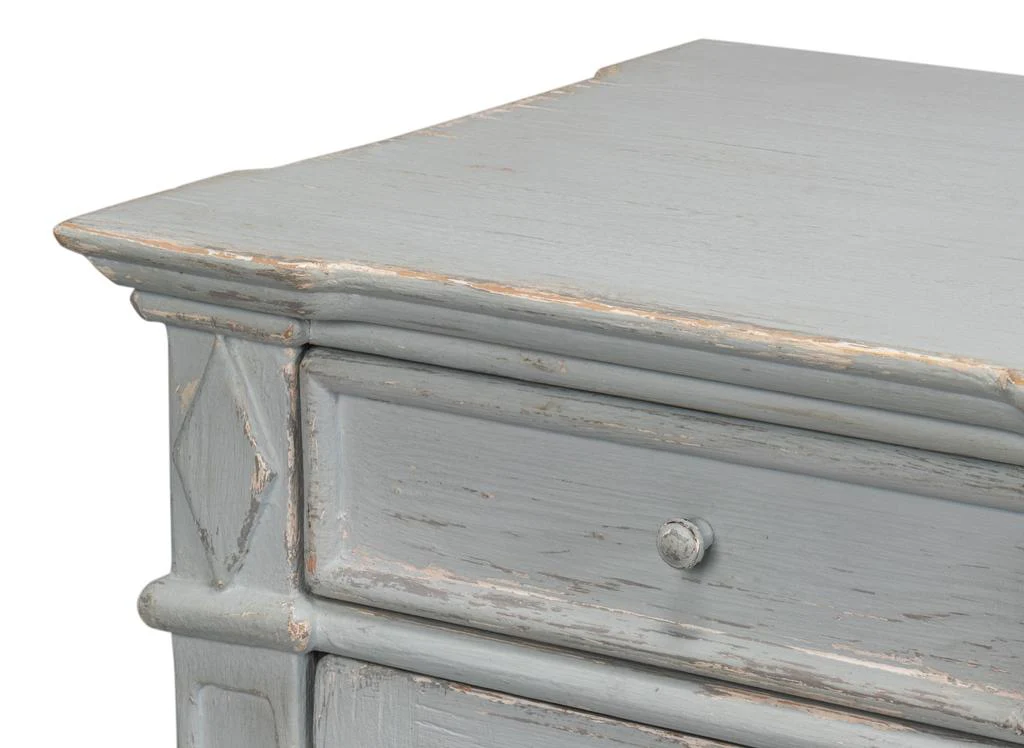 Diamond Blue Wall Sideboard - Image 5