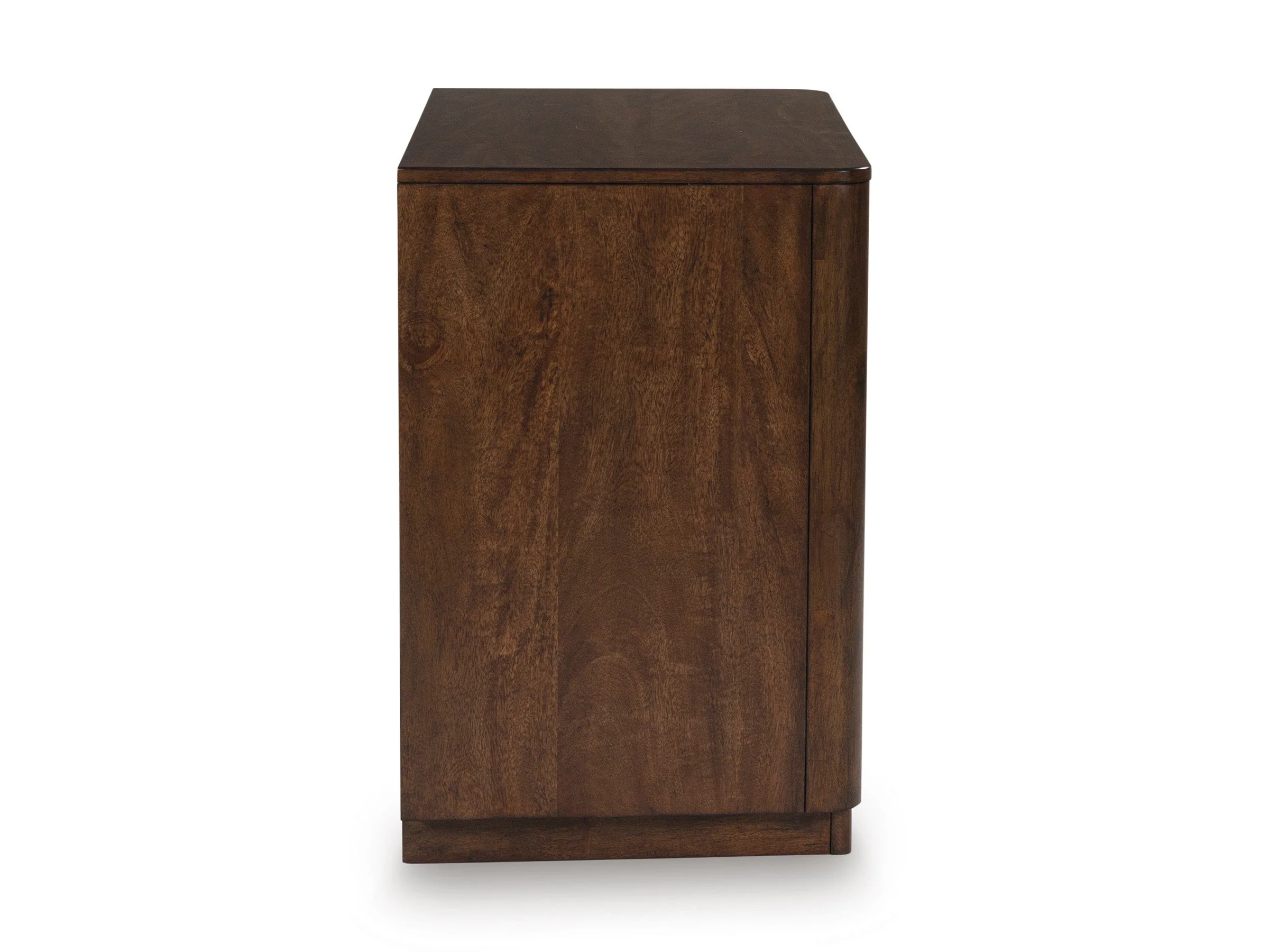 Dilenno Dark Brown Two Drawer Nightstand (Online Special Price) - Image 4