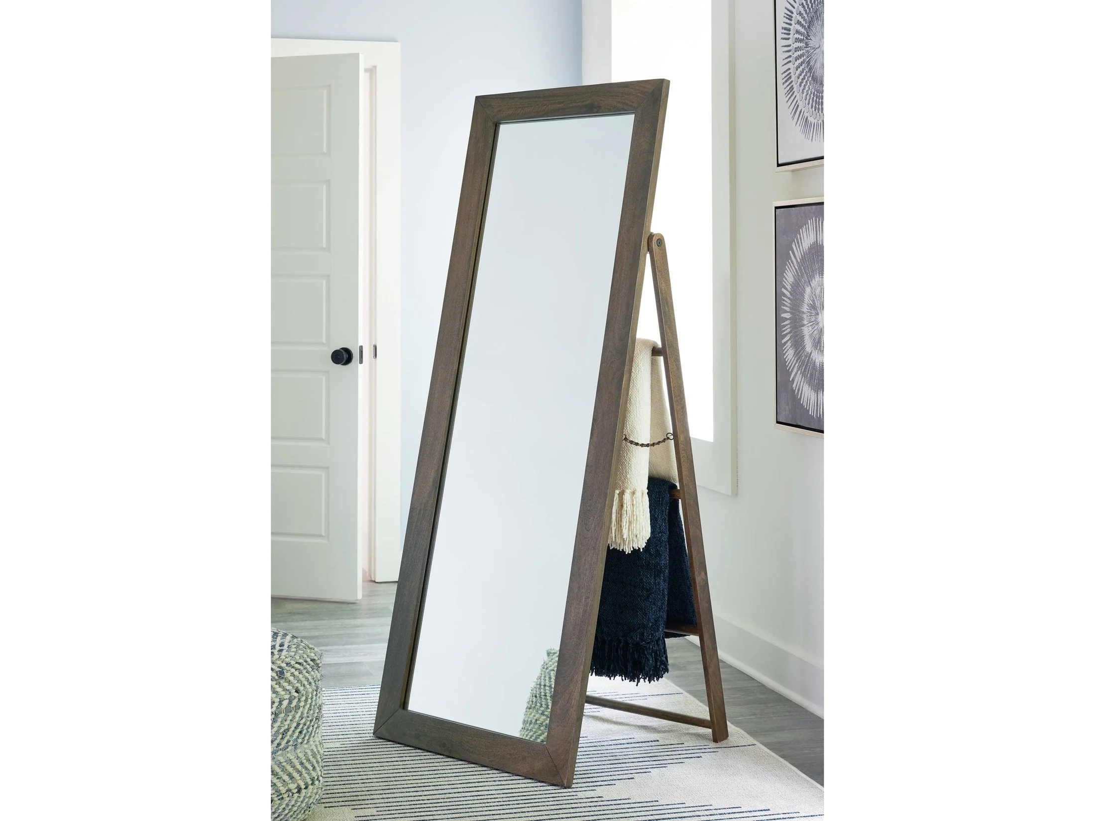 Dirkins Brown Floor Mirror (Online Special Price)