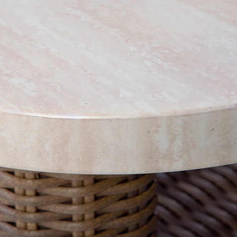 Dolan Creek Beige/Brown Rectangular Cocktail Table - Image 7