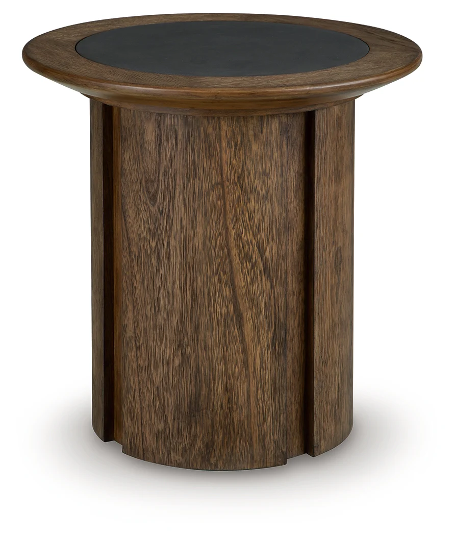 Dontayne Warm Brown End Table - Image 2