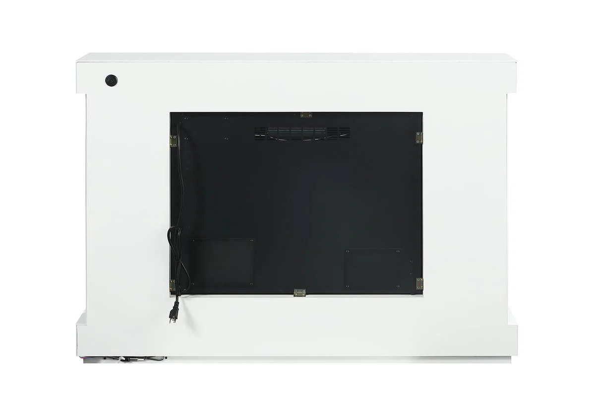 Dorrit White 55" Electric Fireplace - Image 7