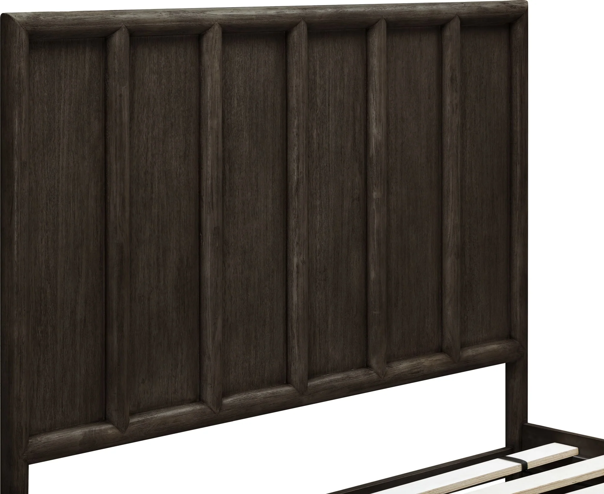 Dorsey Basalt Grey California King Wooden Panel Bed - Image 8