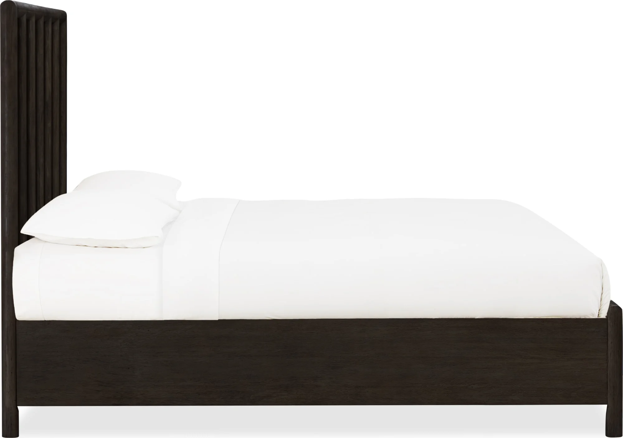 Dorsey Basalt Grey Queen Wooden Two Drawer Storage Bed - Image 3
