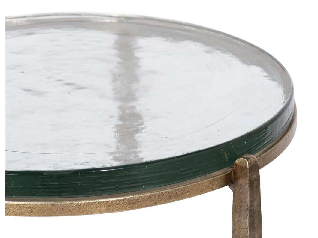 Dorsey Bronze Round Side Table - Image 3