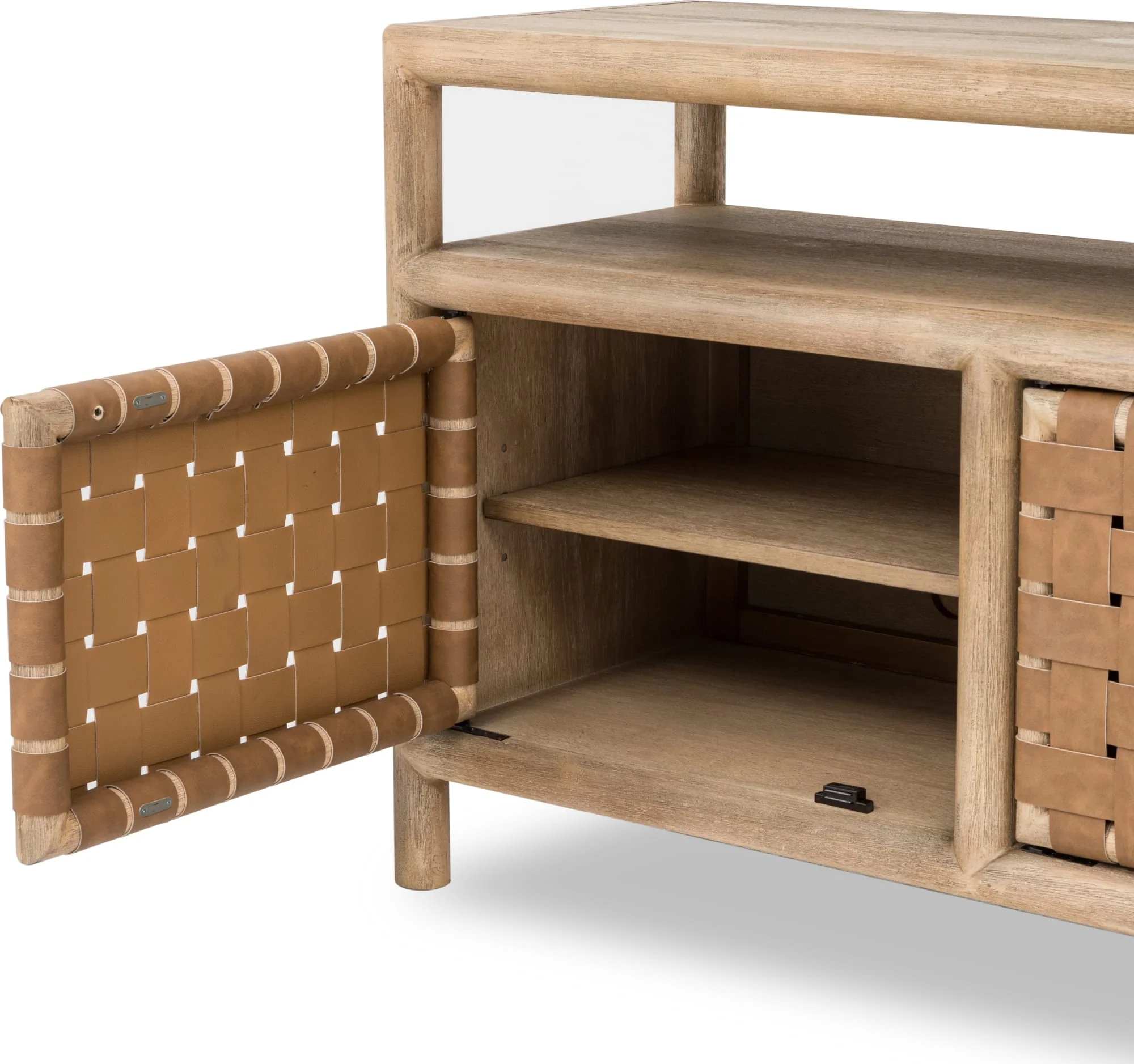 Dorsey Granola 72W Woven Entertainment Console - Image 6
