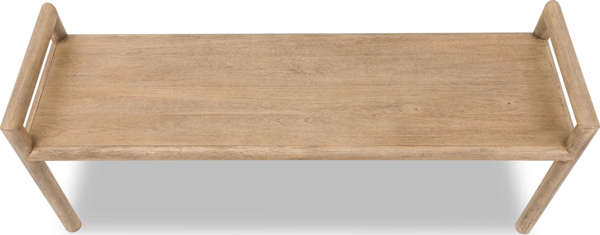 Dorsey Granola Wood Bench - Image 5