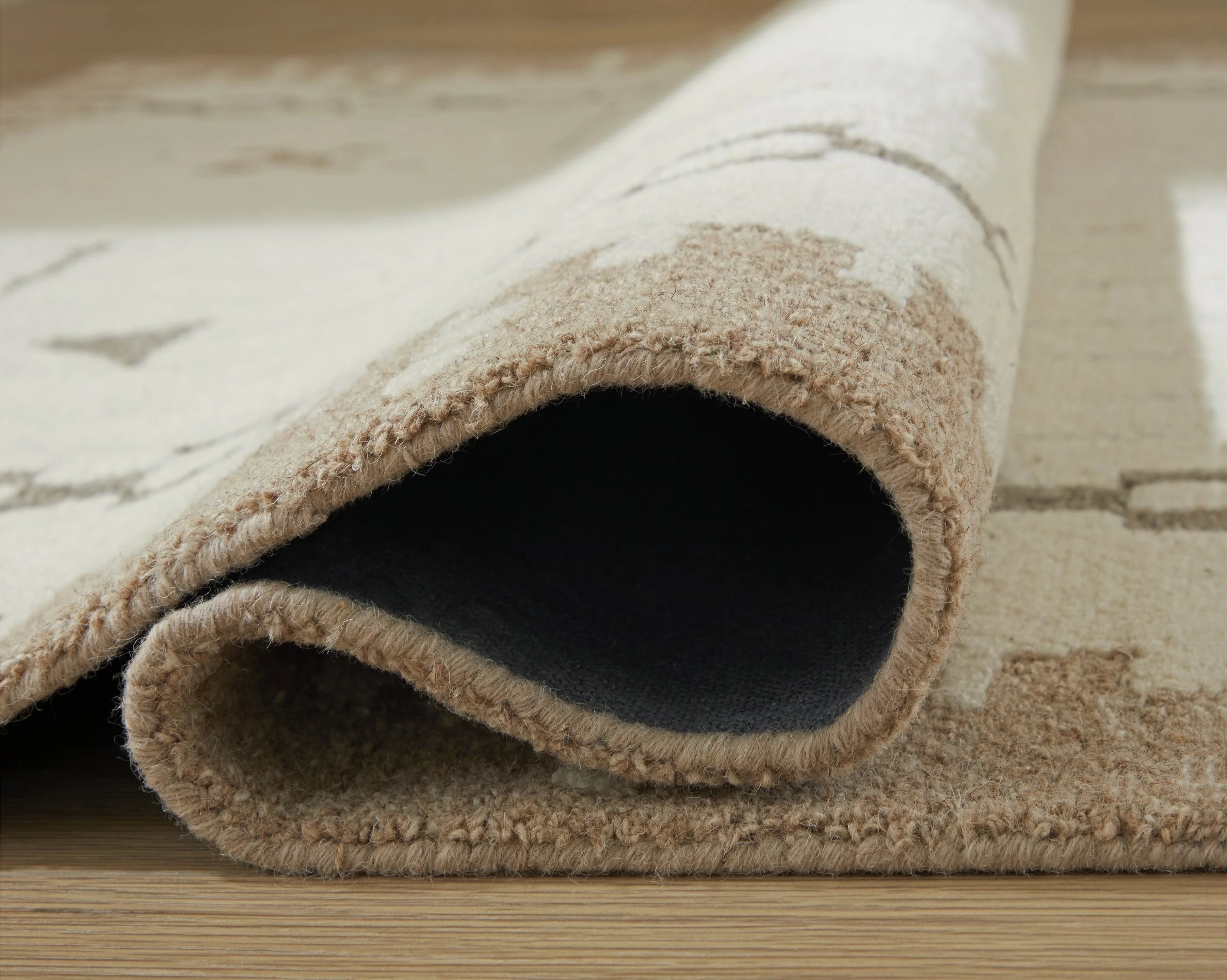 Dot Cream/Brown/Taupe Large Rug (Online Special Price) - Image 4