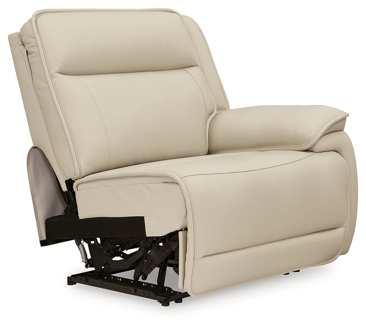 Double Deal Almond 4-Piece Reclining Sectional (Online Special Price) - Image 6