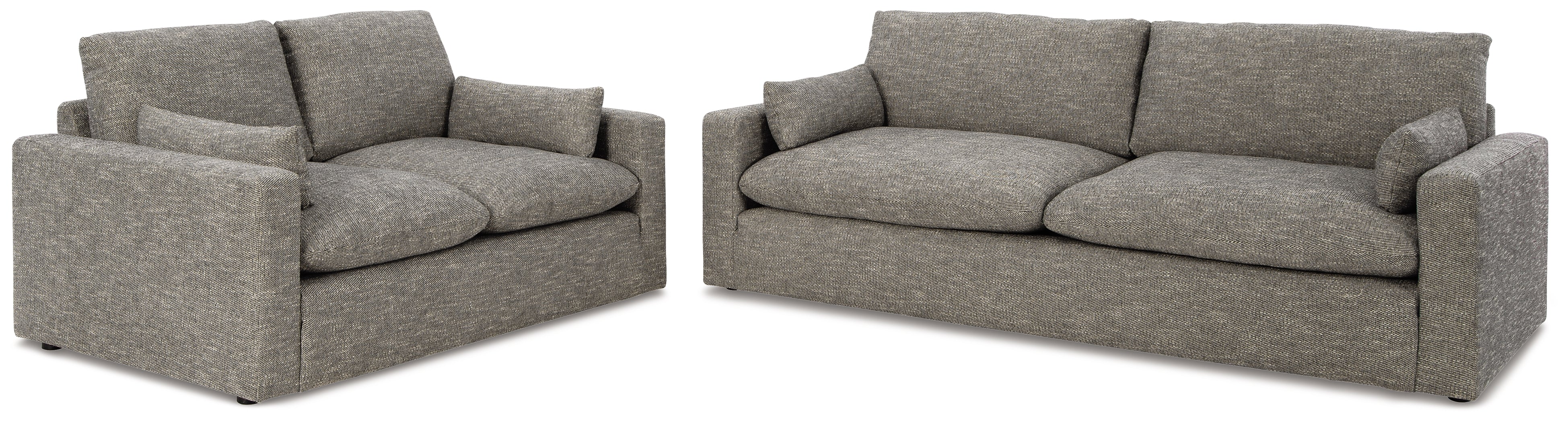 Dramatic Granite Sofa and Loveseat - Image 2
