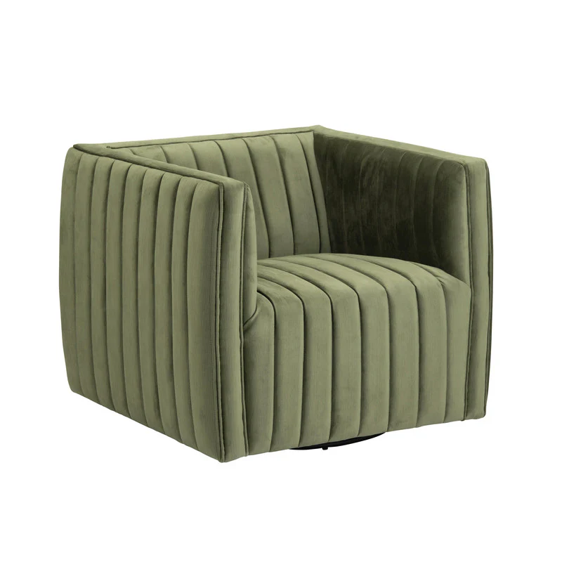 Draper Green Accent Chair - Image 3
