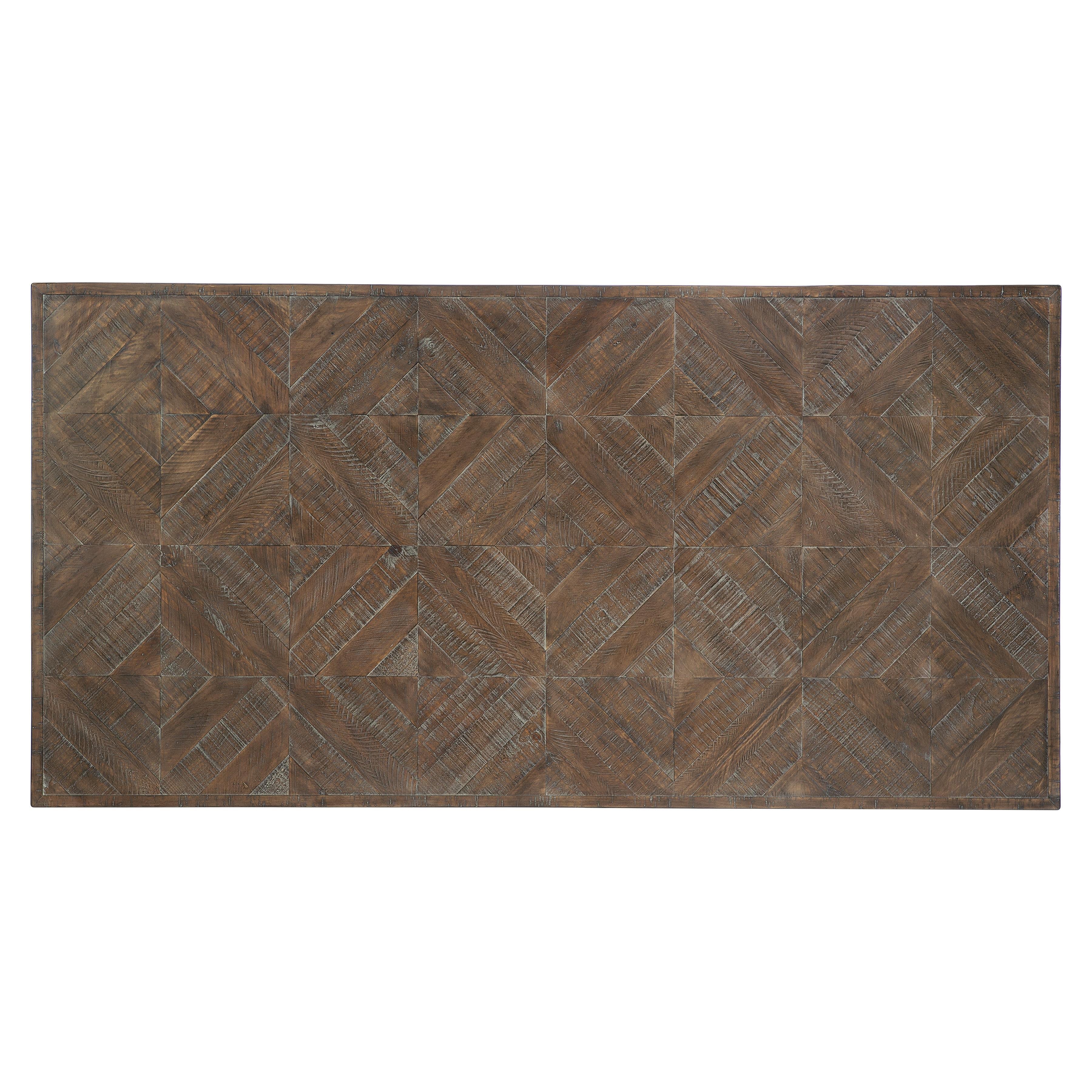 Draper Grey Mist/Sable Brown Dining Table - Image 2