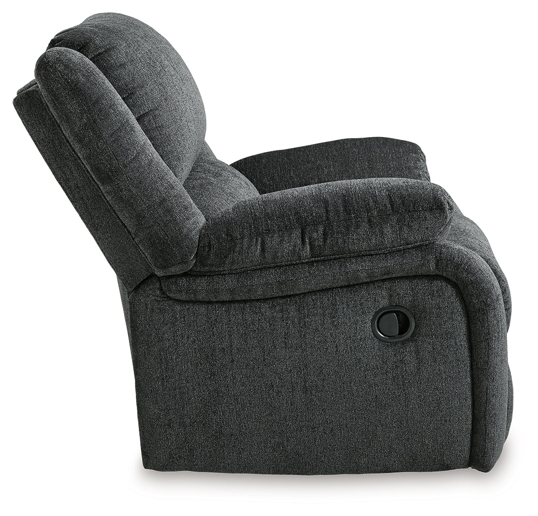 Draycoll Slate Reclining Loveseat and 2 Recliners - Image 5