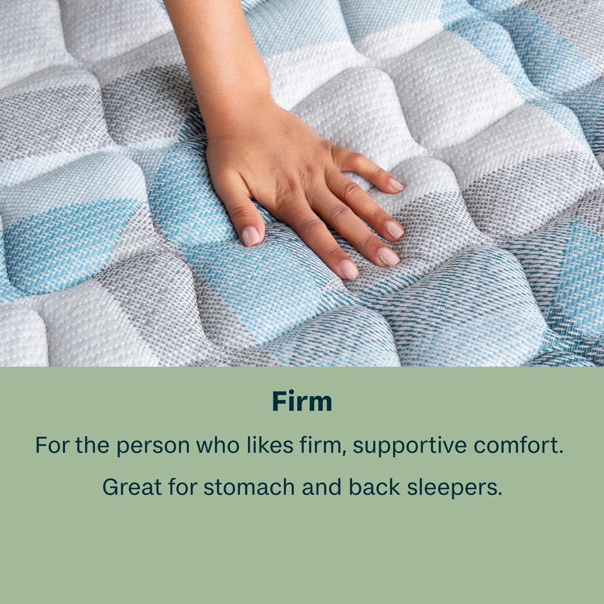 Dream Weaver 11.5" Gray Innerspring Full Firm Mattress - Image 3