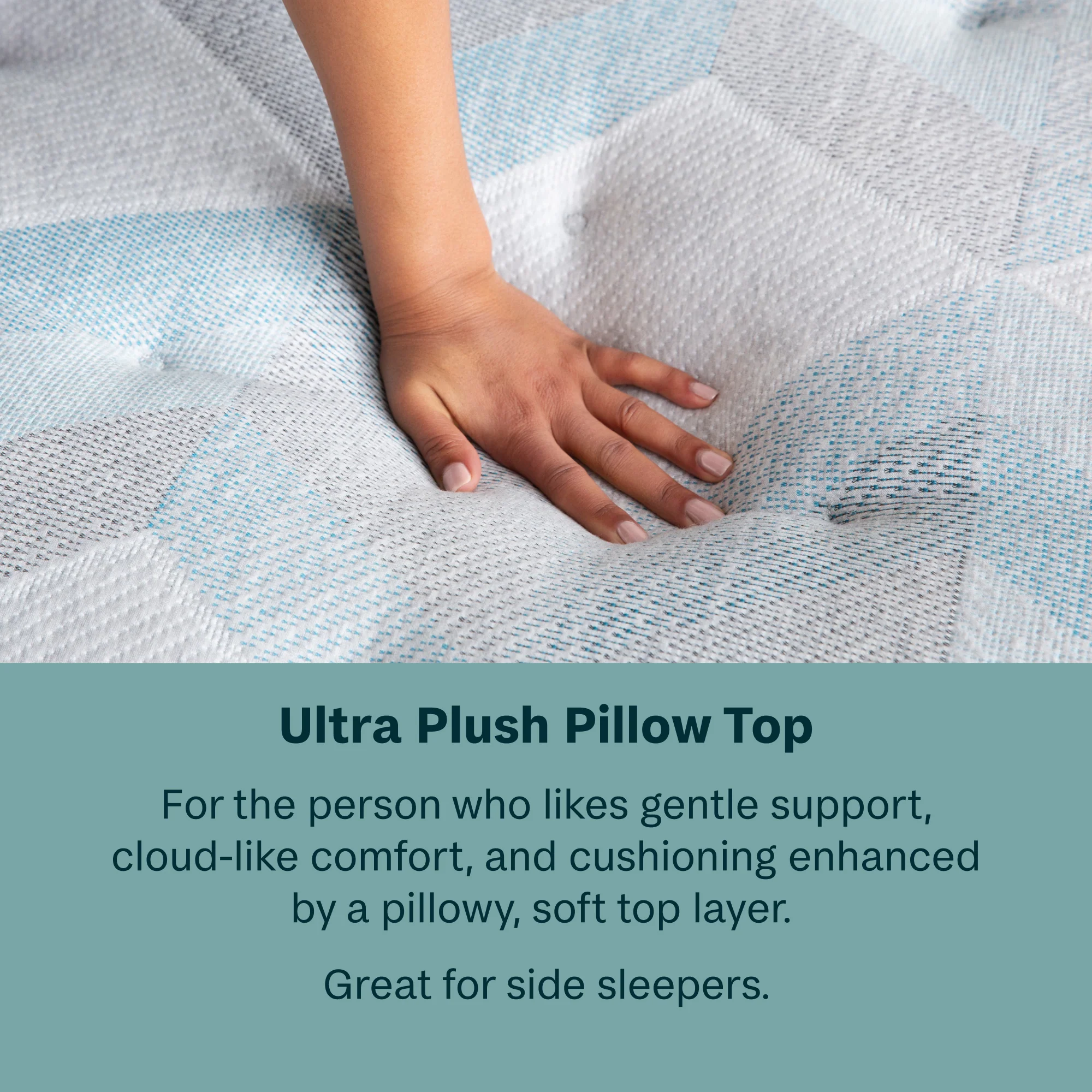 Dream Weaver 14.25" Gray Innerspring King Ultra Plush Pillow Top Mattress - Image 3